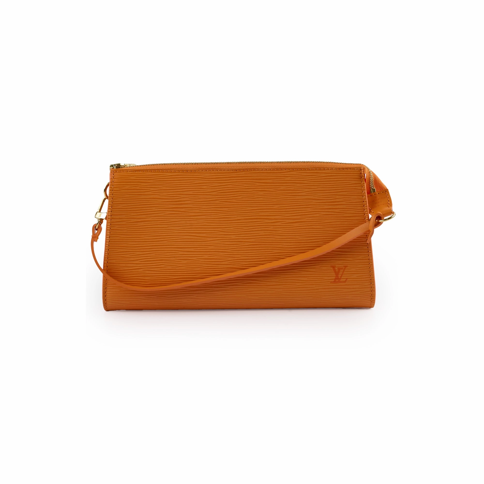 Louis Vuitton Epi Pochette Orange
