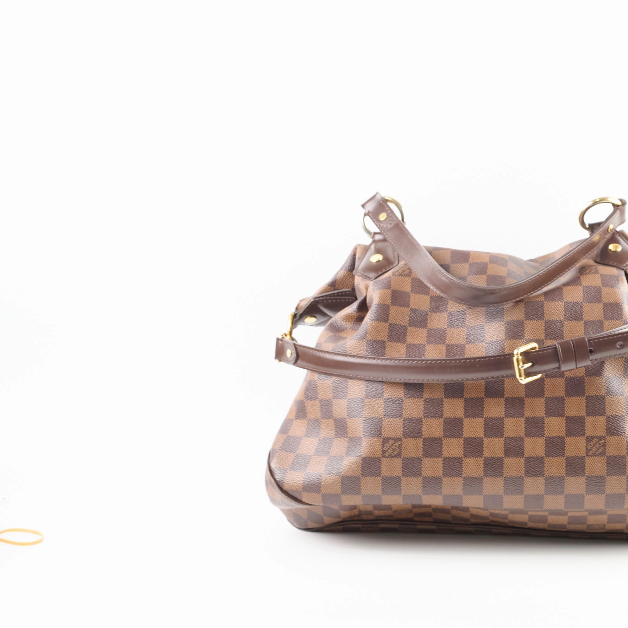 Louis Vuitton Evora Damier Ebene Shoulder Bag