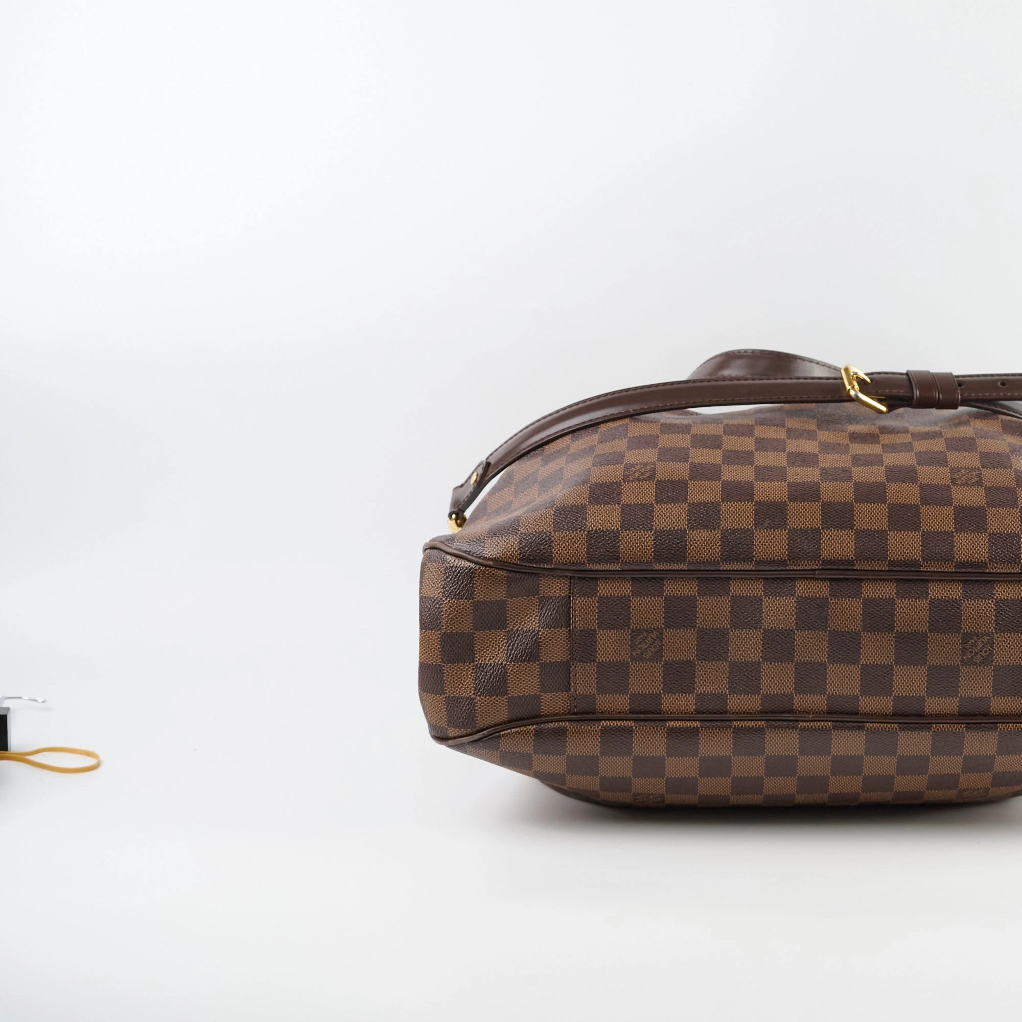 Louis Vuitton Evora Damier Ebene Shoulder Bag
