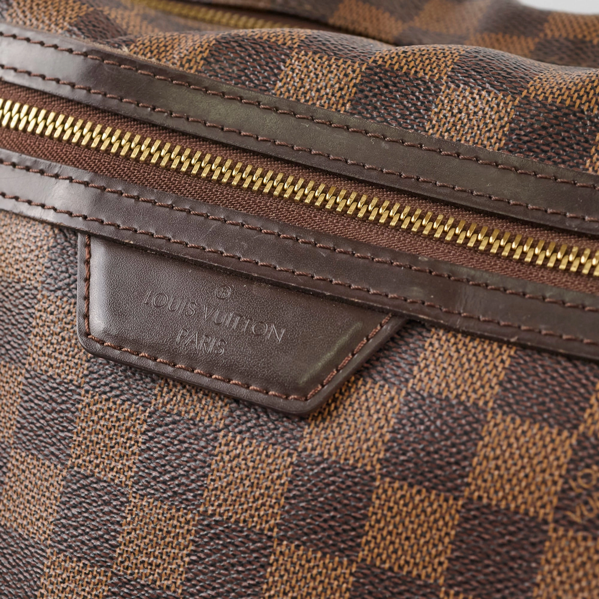 Louis Vuitton Evora Damier Ebene Shoulder Bag