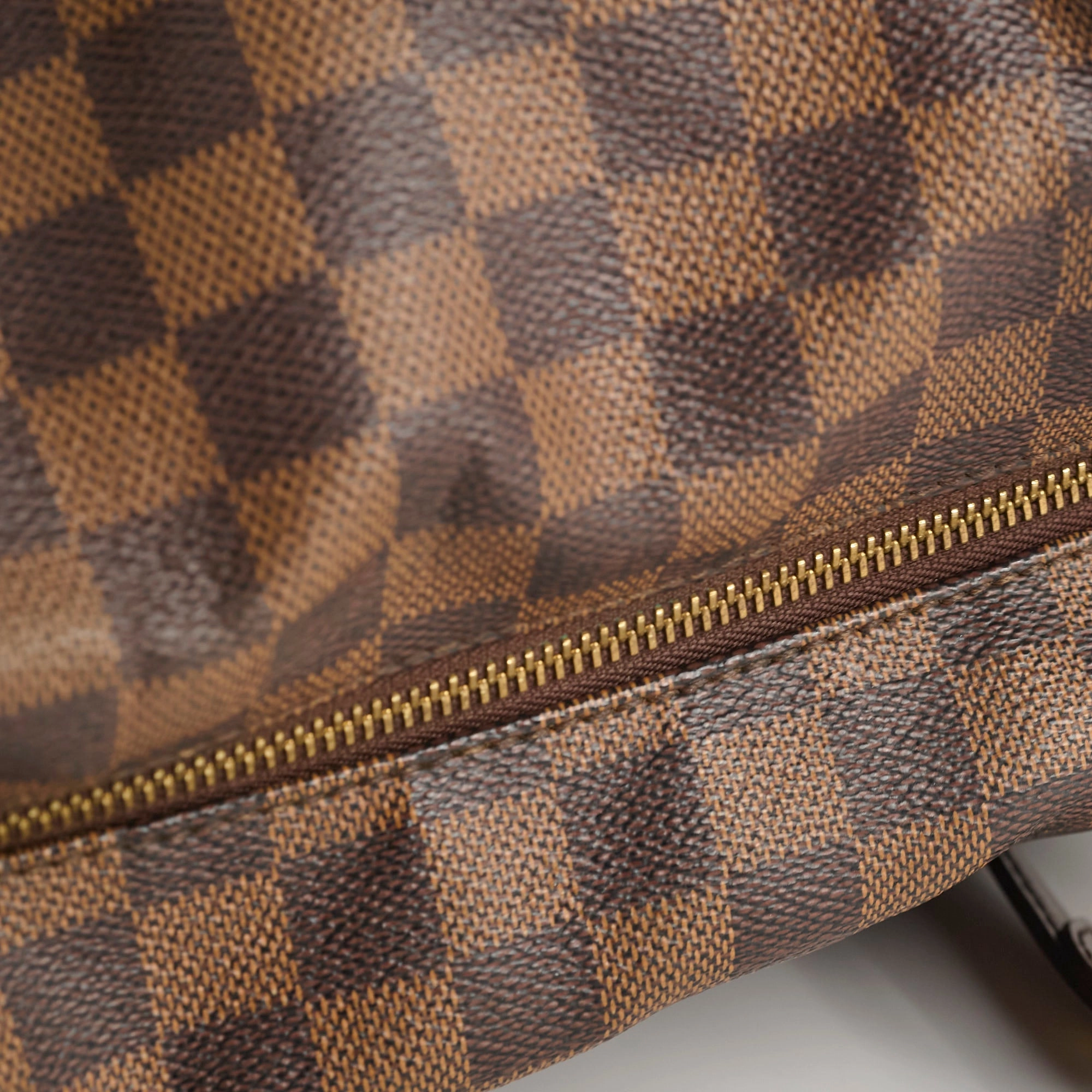 Louis Vuitton Evora Damier Ebene Shoulder Bag