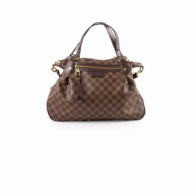 Louis Vuitton Evora Damier Ebene Shoulder Bag
