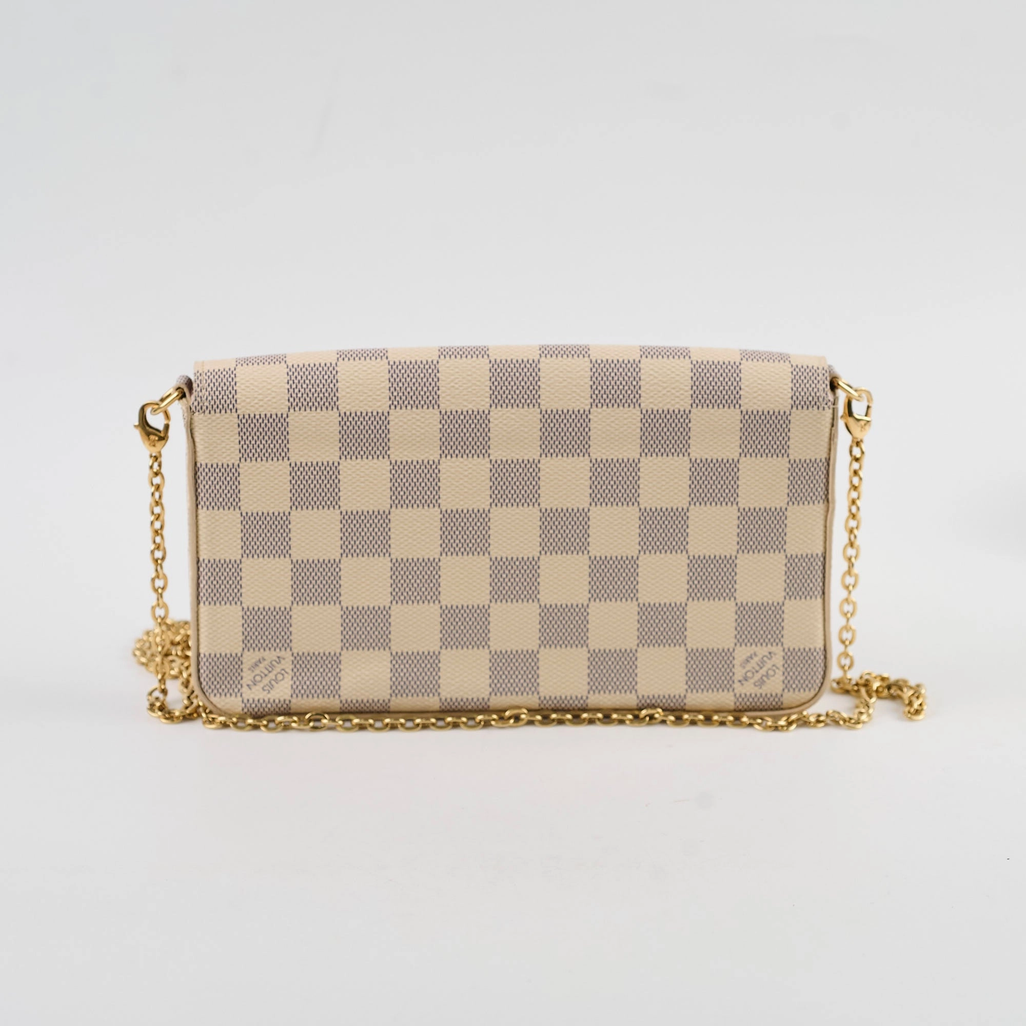 Louis Vuitton Felicie Crossbody clutch Damier Azur