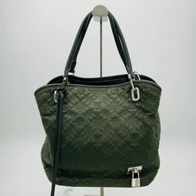 Louis Vuitton Fumee Monogram Antheia Leather Lilia PM Green Shoulder Bag LA1205
