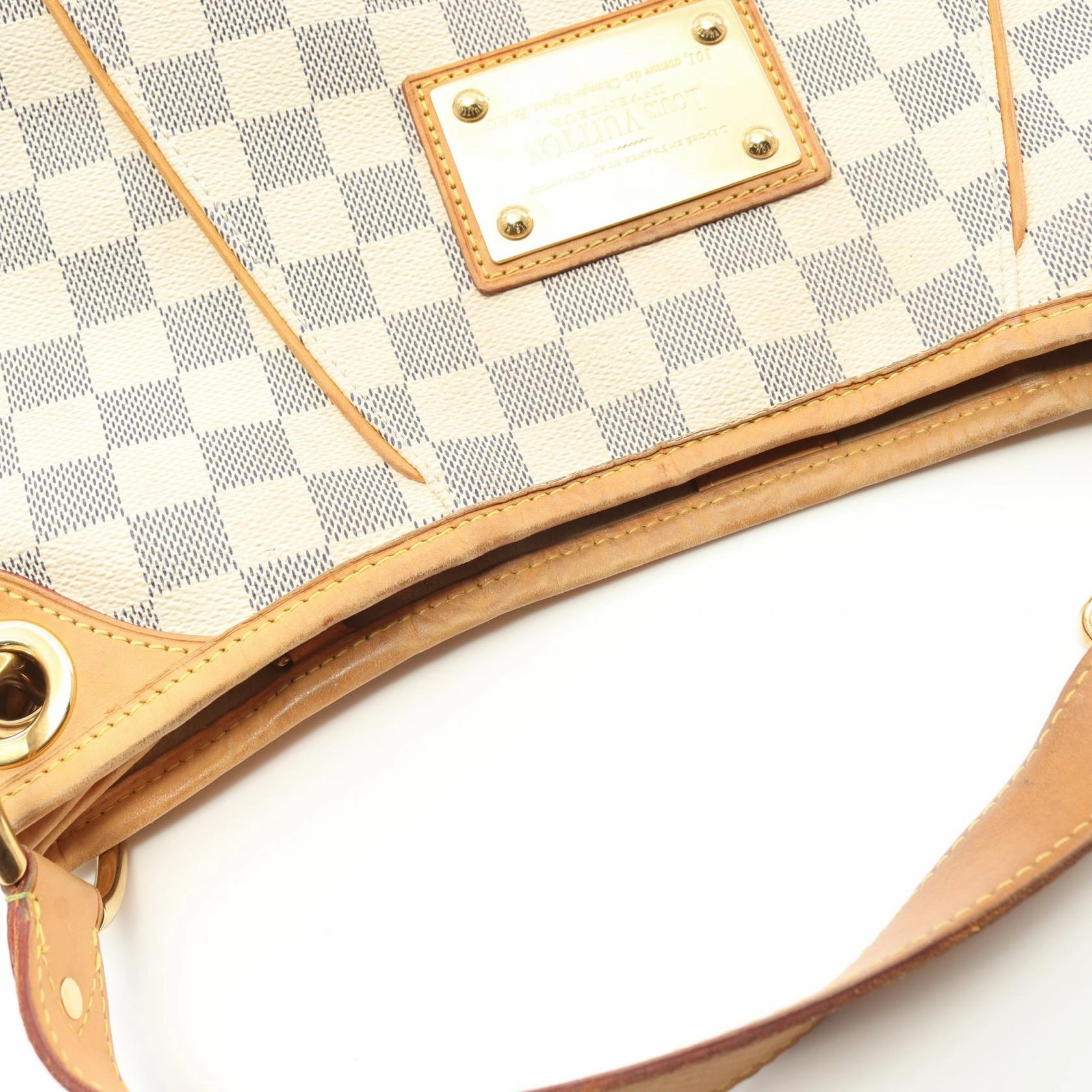 Louis Vuitton Galliera PM Damier Azur Shoulder Bag