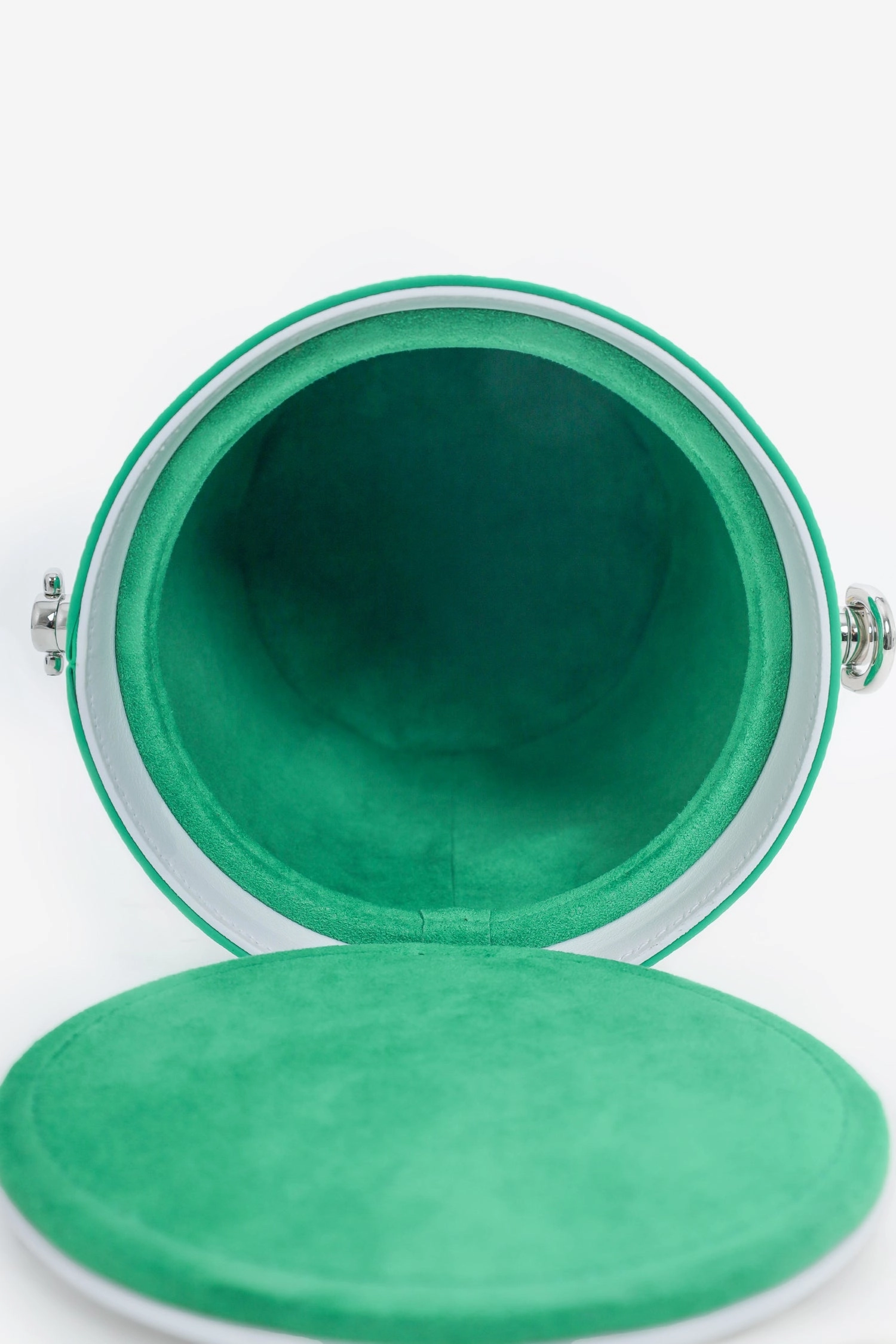 Louis Vuitton Green/White Paint Can Bag with Strap