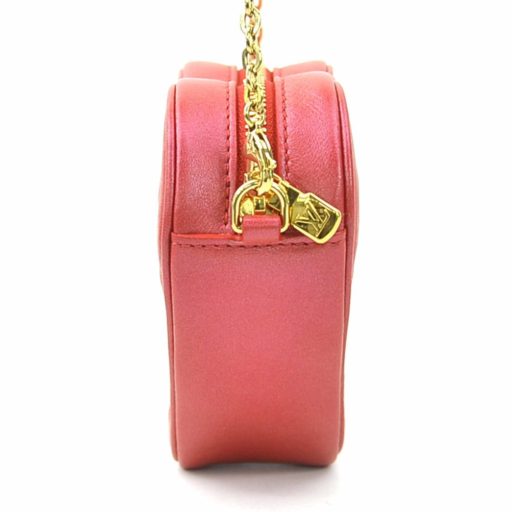 Louis Vuitton Heart On Chain Leather Shoulder Bag (Pre-Owned)