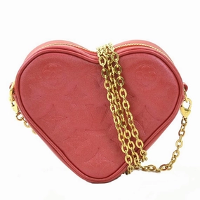 Louis Vuitton Heart On Chain Leather Shoulder Bag (Pre-Owned)