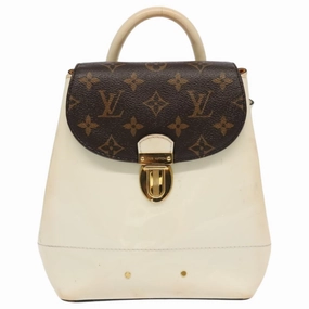 Louis Vuitton Hot Springs White Leather Backpack Bag
