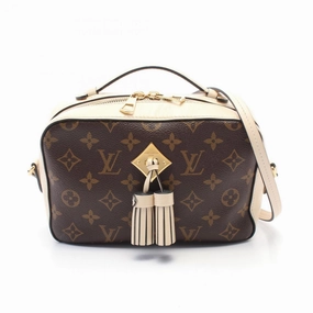 Louis Vuitton ivory Monogram Monogram Leather Shoulder Bag (Pre-Owned)