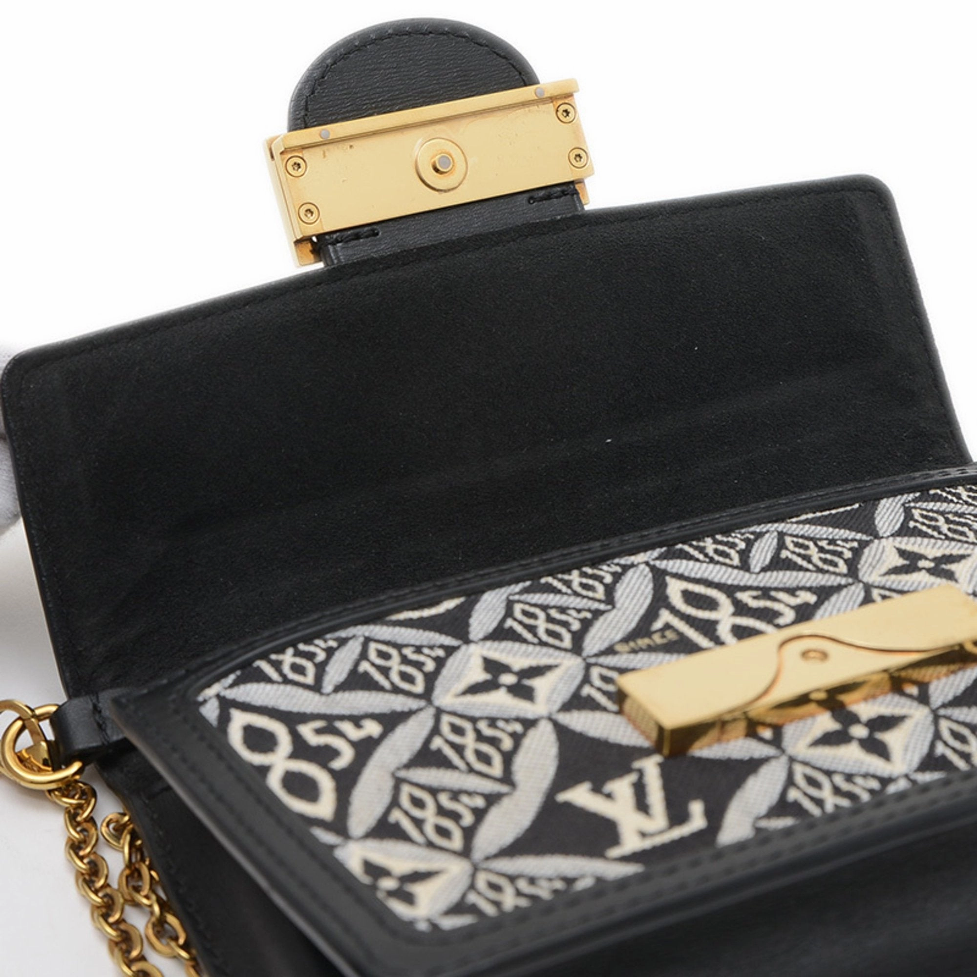 Louis Vuitton Jacquard Shoulder Bag (Pre-Owned)