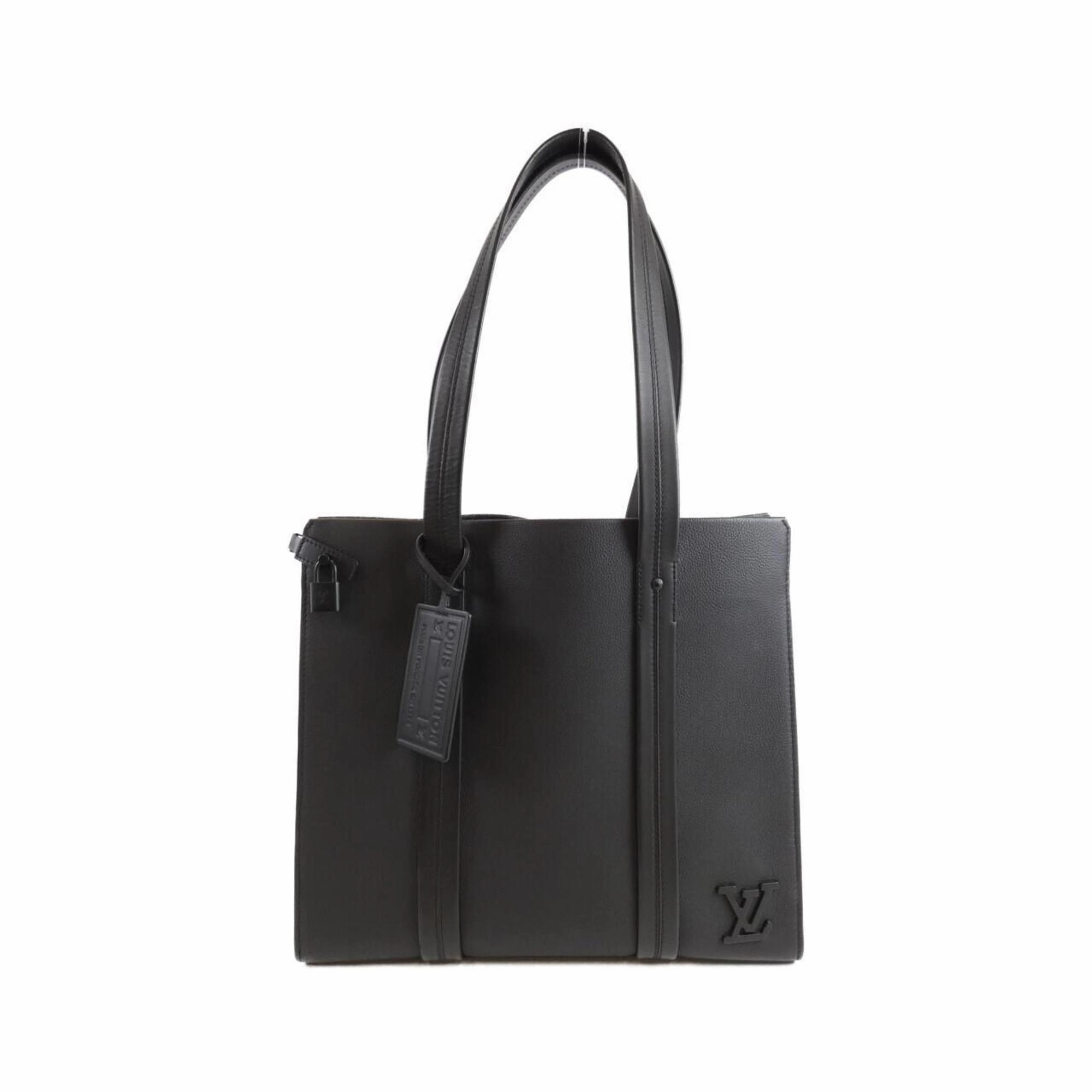 Louis Vuitton Leather Handbag Tote Bag (Pre-Owned)
