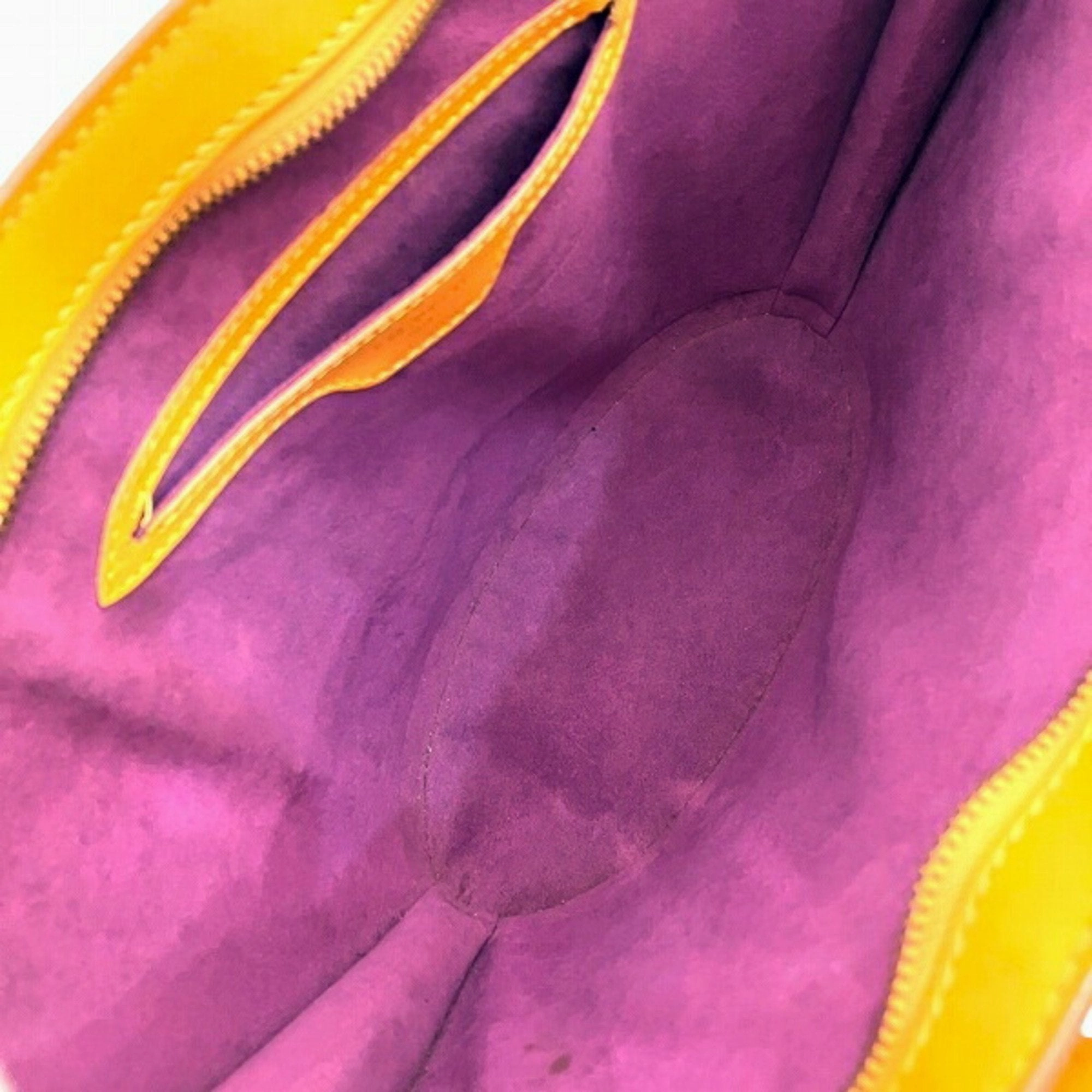 Louis Vuitton Leather Handbag Tote Bag (Pre-Owned)