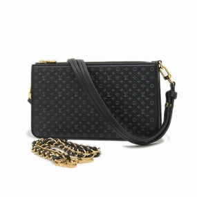 Louis Vuitton Leather Pochette Pouch Shoulder Bag (Pre-Owned)