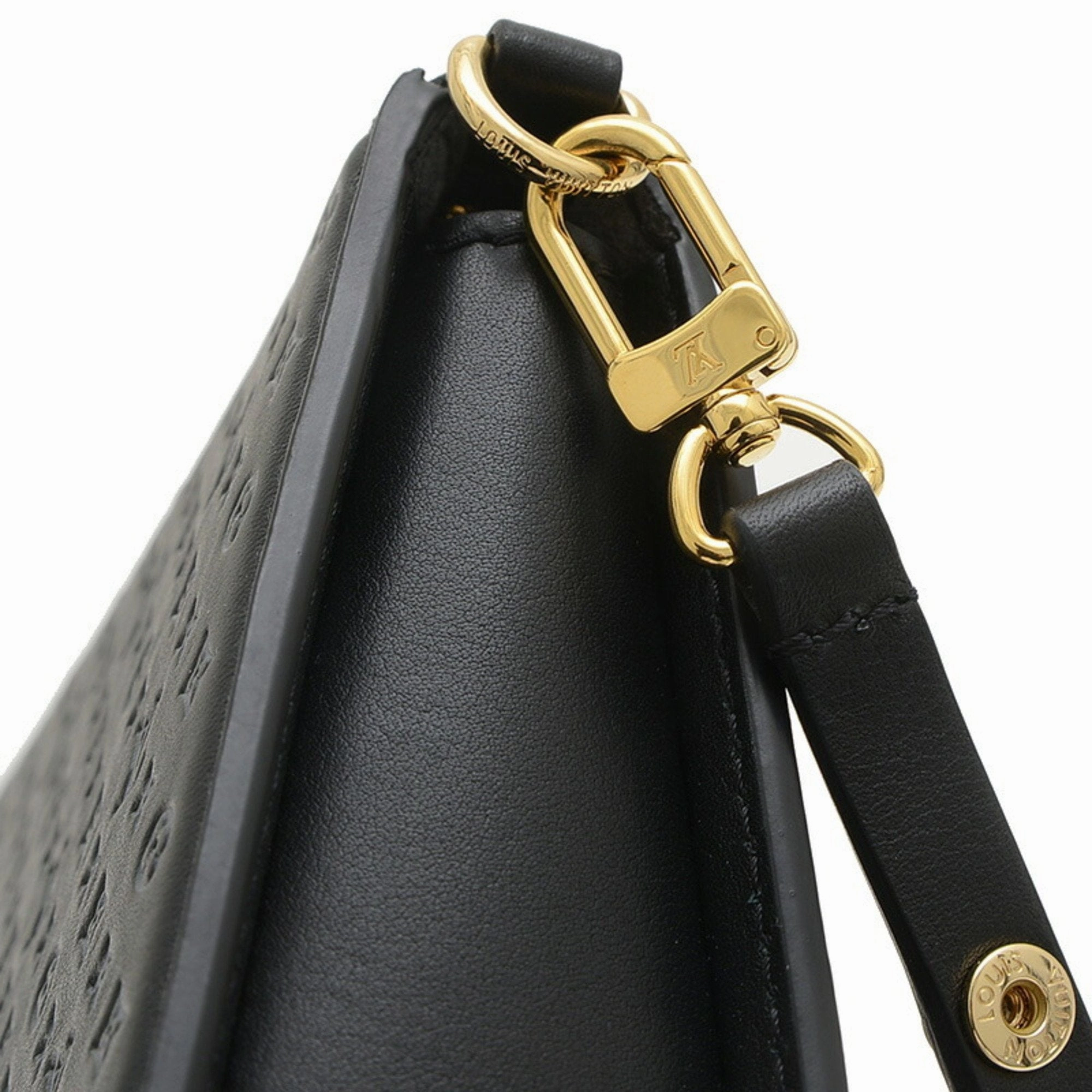Louis Vuitton Leather Pochette Pouch Shoulder Bag (Pre-Owned)