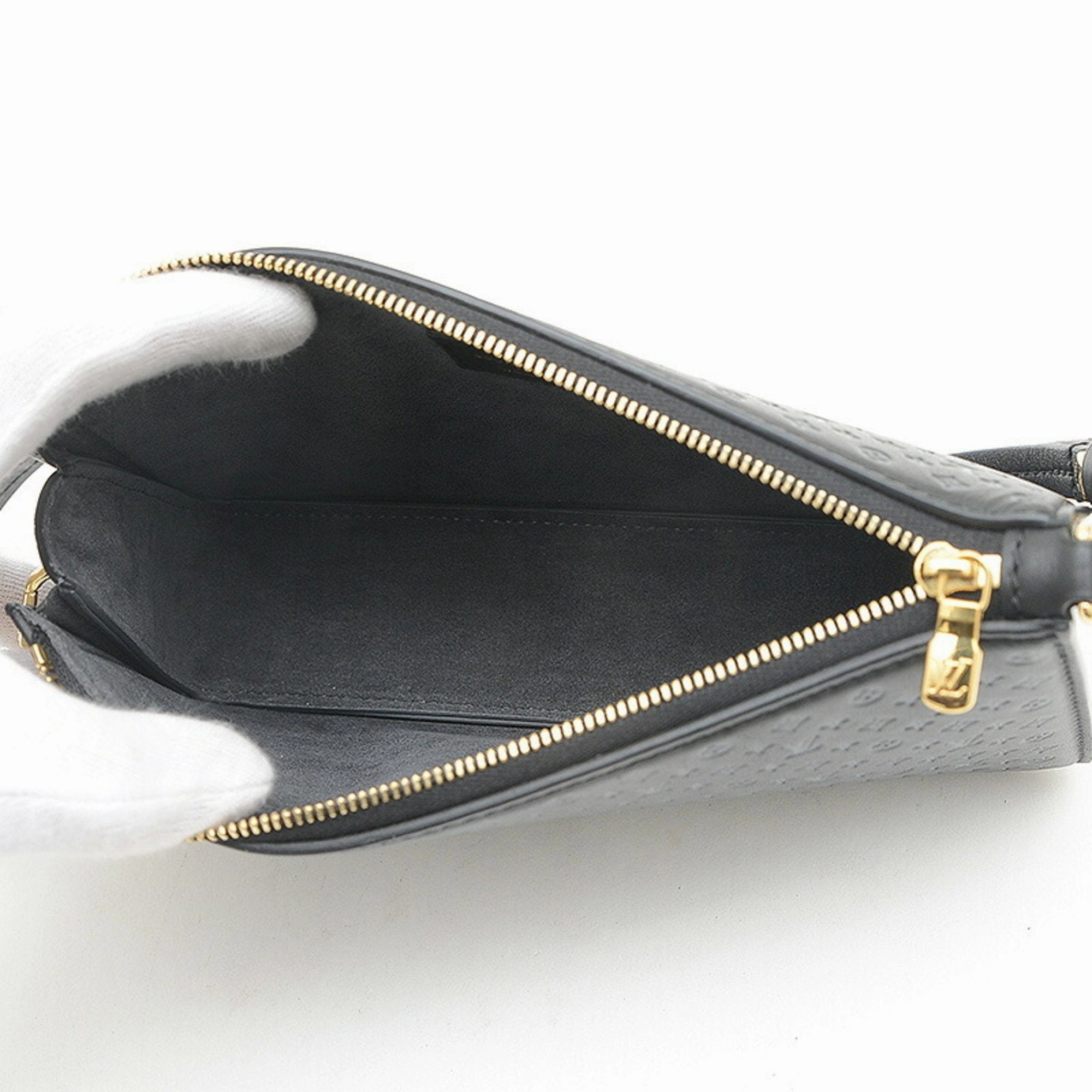Louis Vuitton Leather Pochette Pouch Shoulder Bag (Pre-Owned)