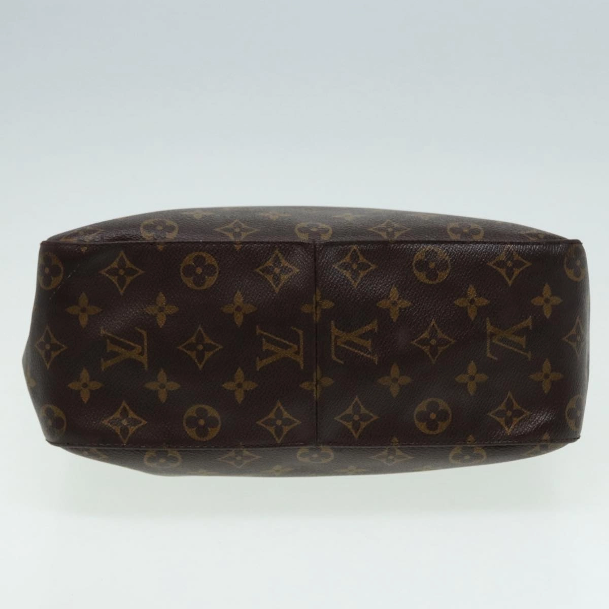 Louis Vuitton Looping Gm Brown Canvas Shoulder Bag