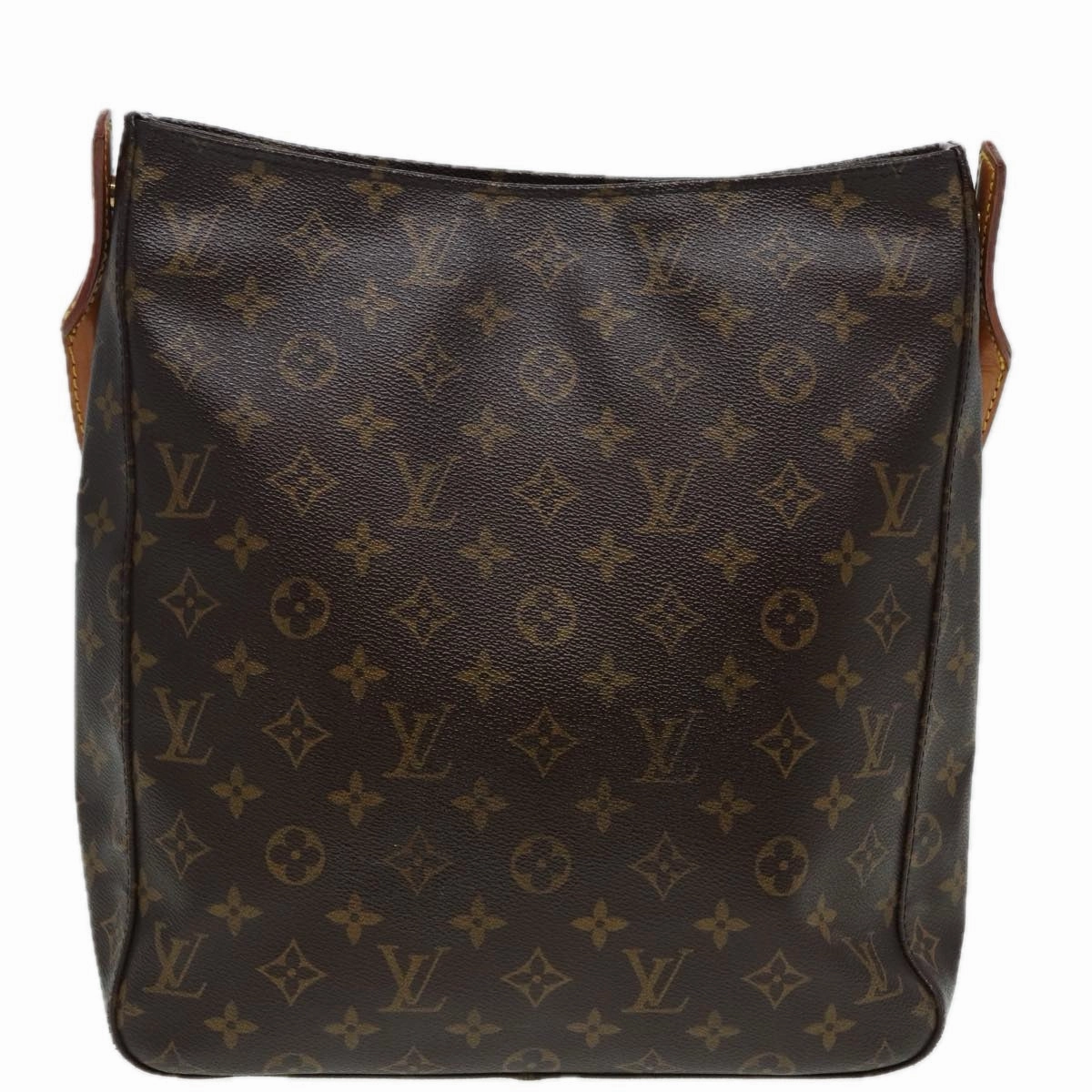 Louis Vuitton Looping Gm Brown Canvas Shoulder Bag