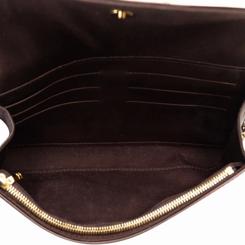 LOUIS VUITTON Louis Vuitton Monogram Verney M93542 Shoulder Bag Patent Leather/Leather Amateur Paraply  Paraply