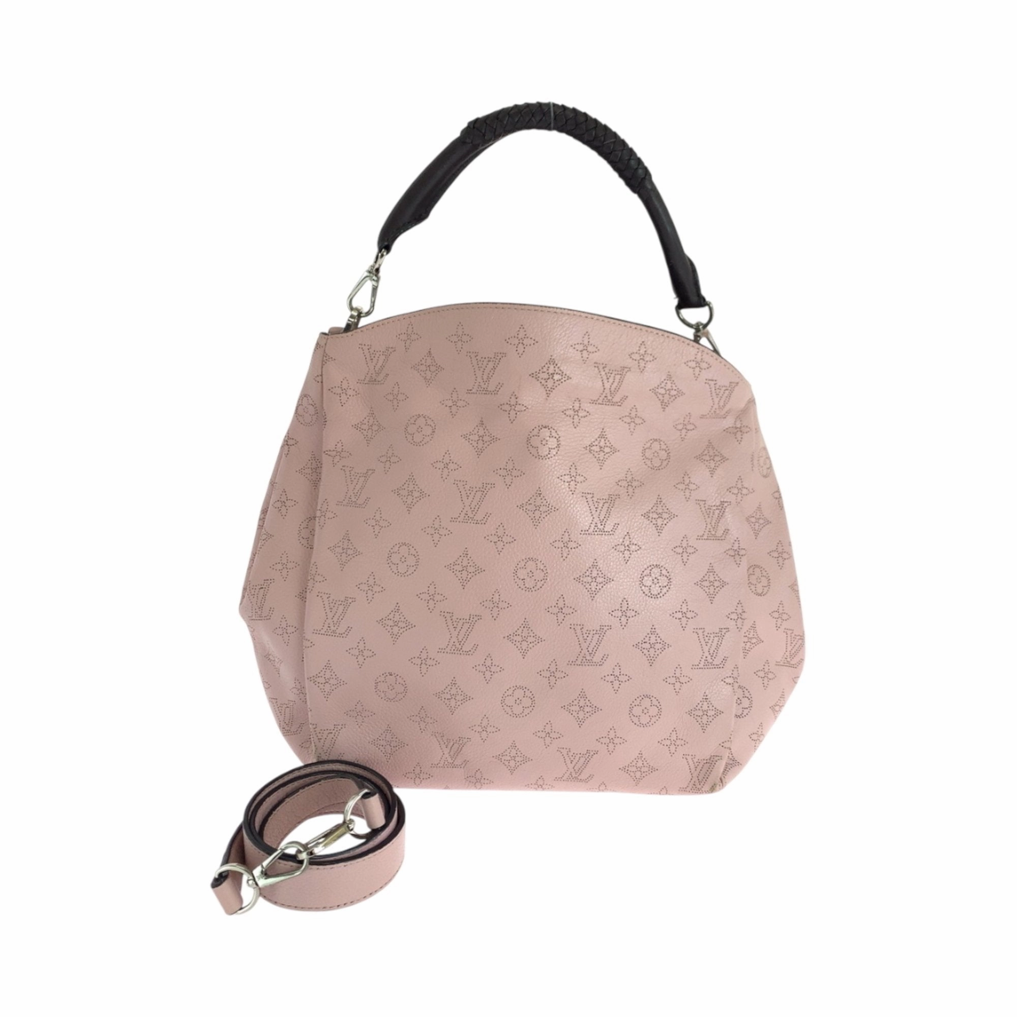 Louis Vuitton Magnolia pink Leather Handbag Shoulder Bag (Pre-Owned)