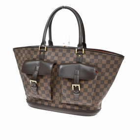 Louis Vuitton Manosque Canvas Tote Bag (Pre-Owned)
