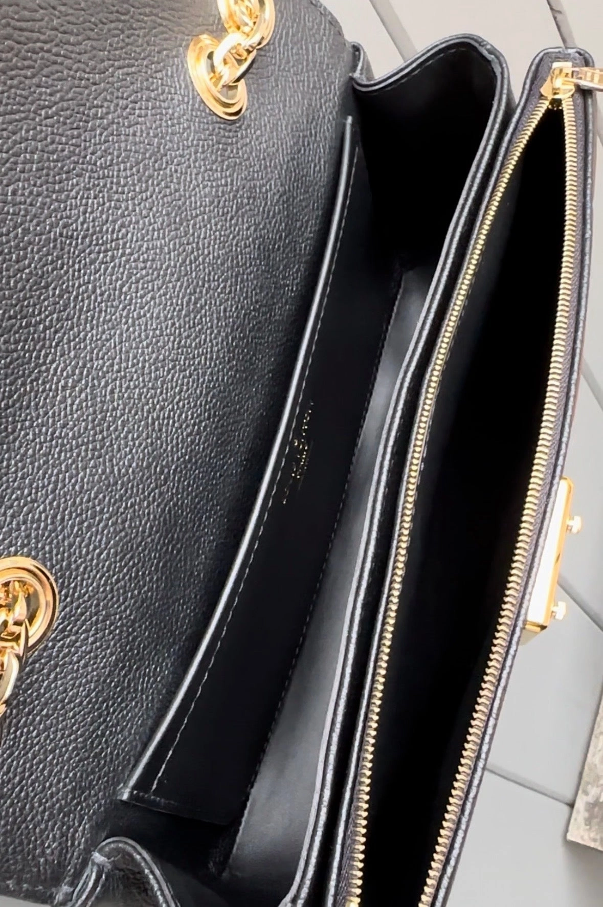 LOUIS VUITTON Marceau NM Monogram Empreinte Leather Shoulder Crossbody Bag