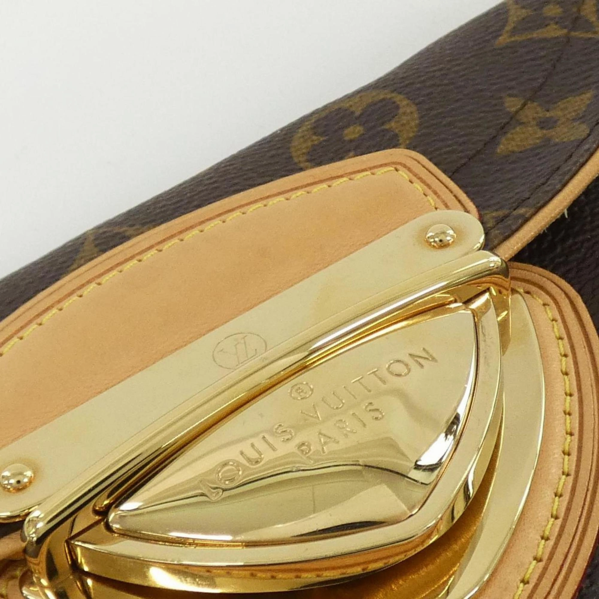 Louis Vuitton Marron Monogram Monogram Pochette Shoulder Bag (Pre-Owned)