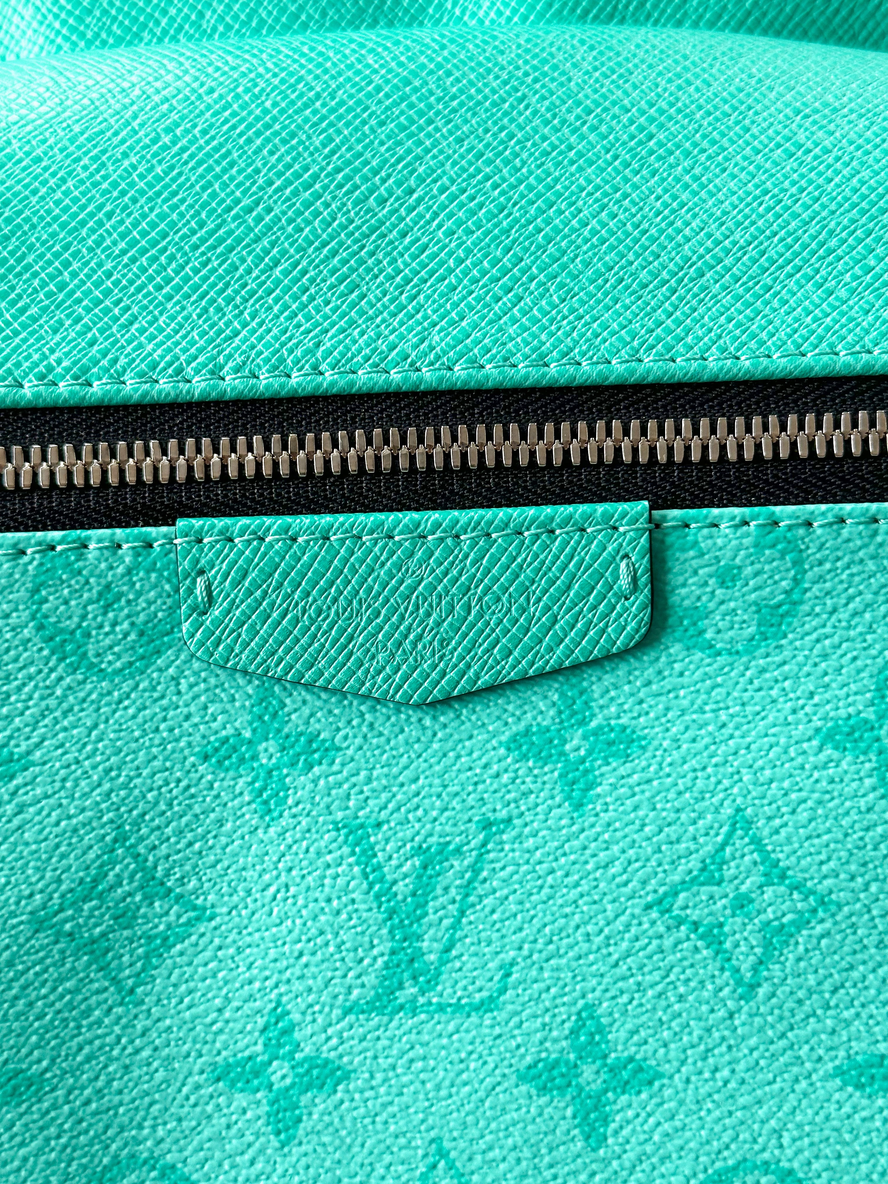 Louis Vuitton Miami Green Taigarama Monogram Discovery Backpack