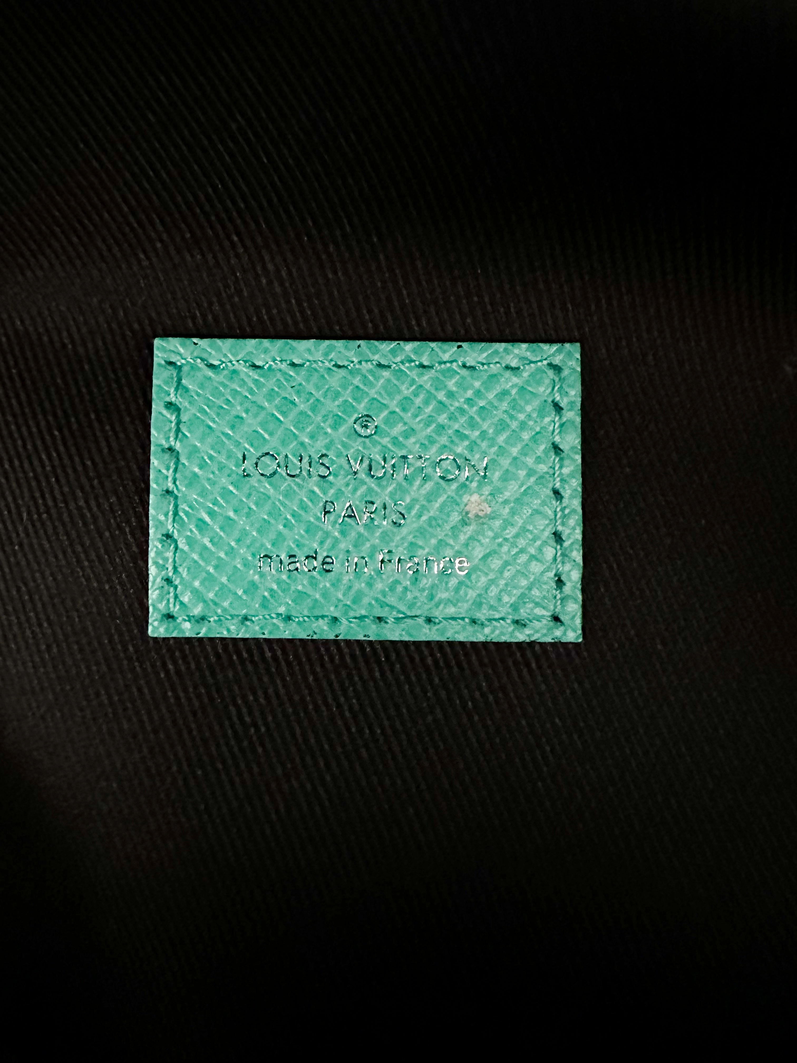 Louis Vuitton Miami Green Taigarama Monogram Discovery Backpack