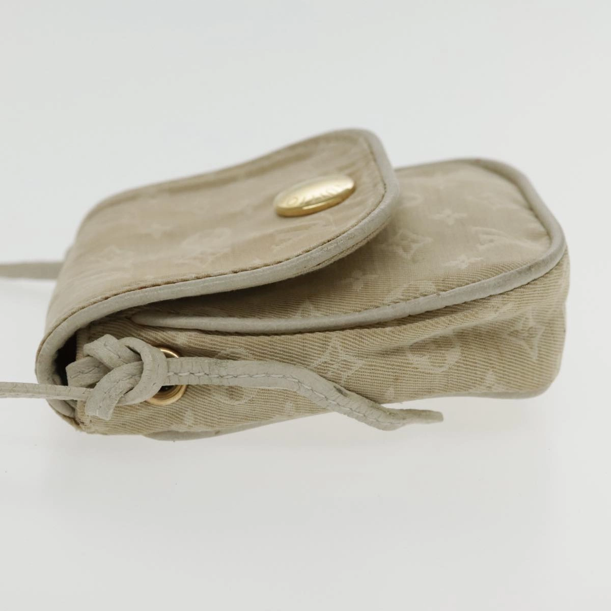 Louis Vuitton Mini Lin Beige Canvas Shoulder Bag
