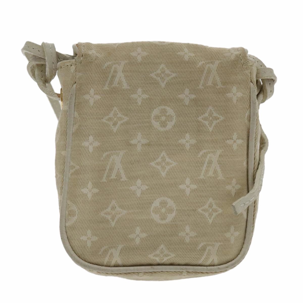 Louis Vuitton Mini Lin Beige Canvas Shoulder Bag