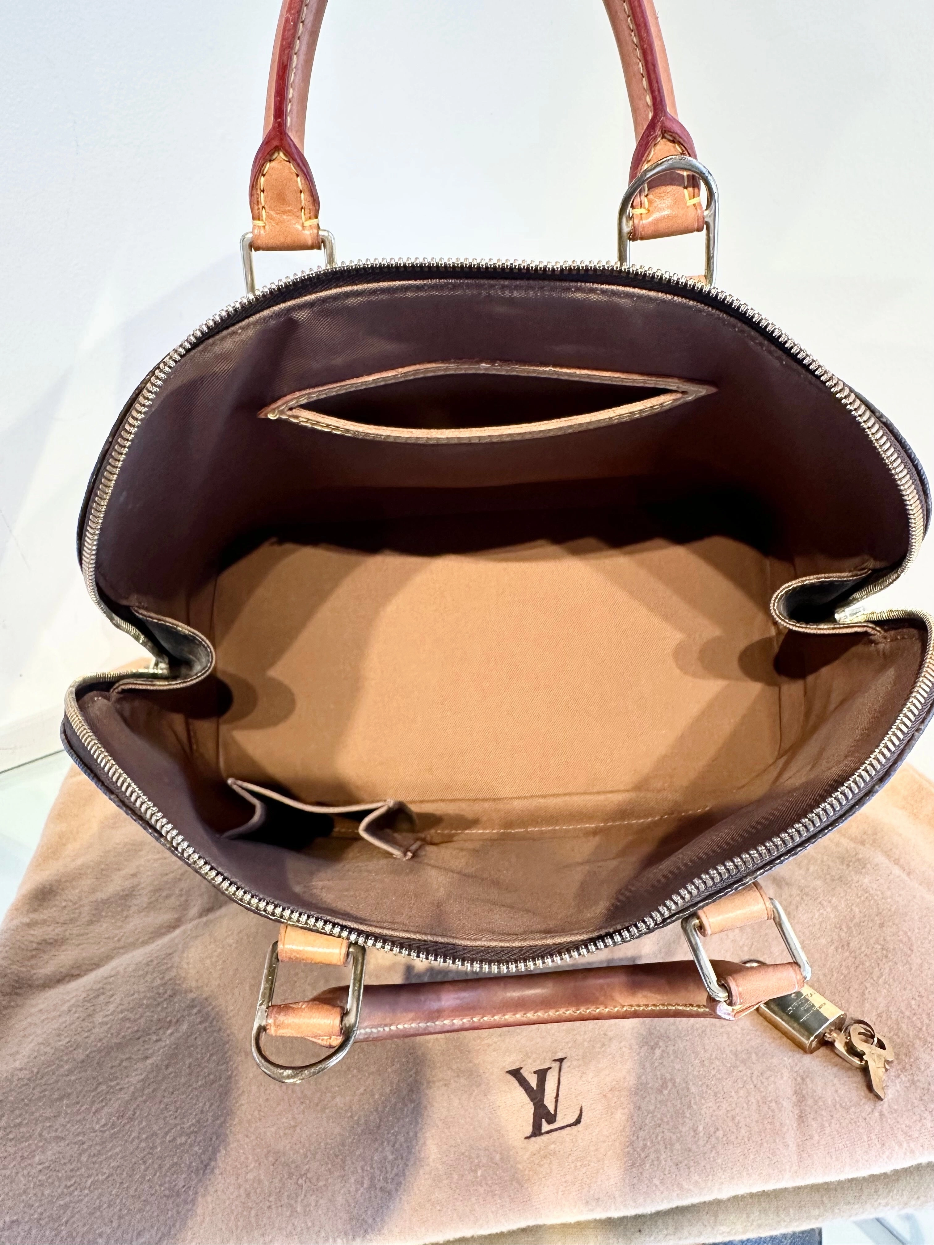 LOUIS VUITTON Monogram Alma PM Bag