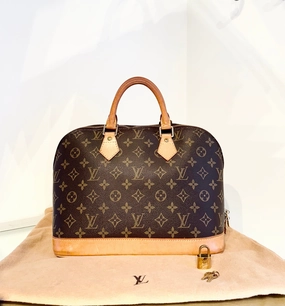 LOUIS VUITTON Monogram Alma PM Bag