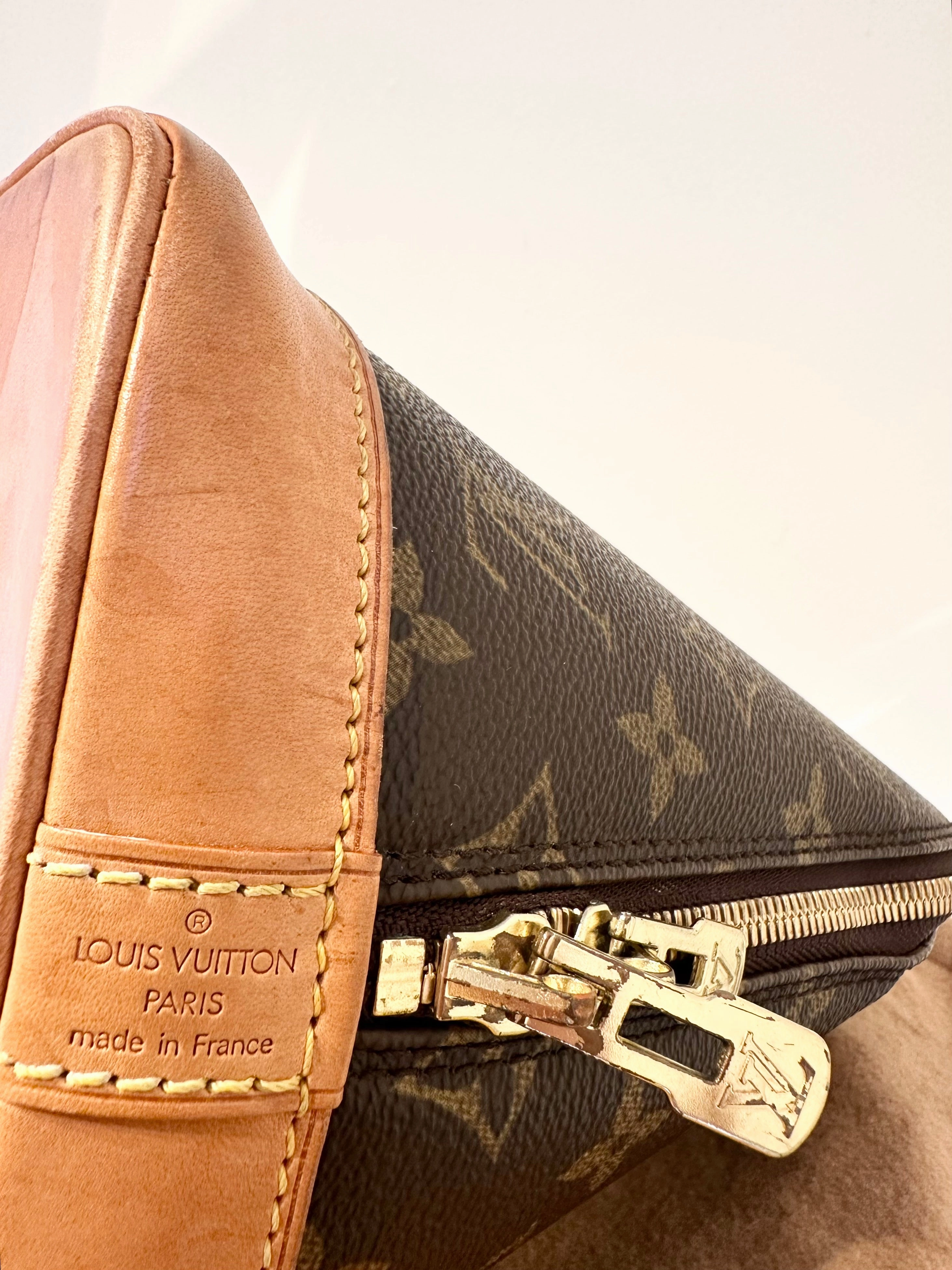 LOUIS VUITTON Monogram Alma PM Bag