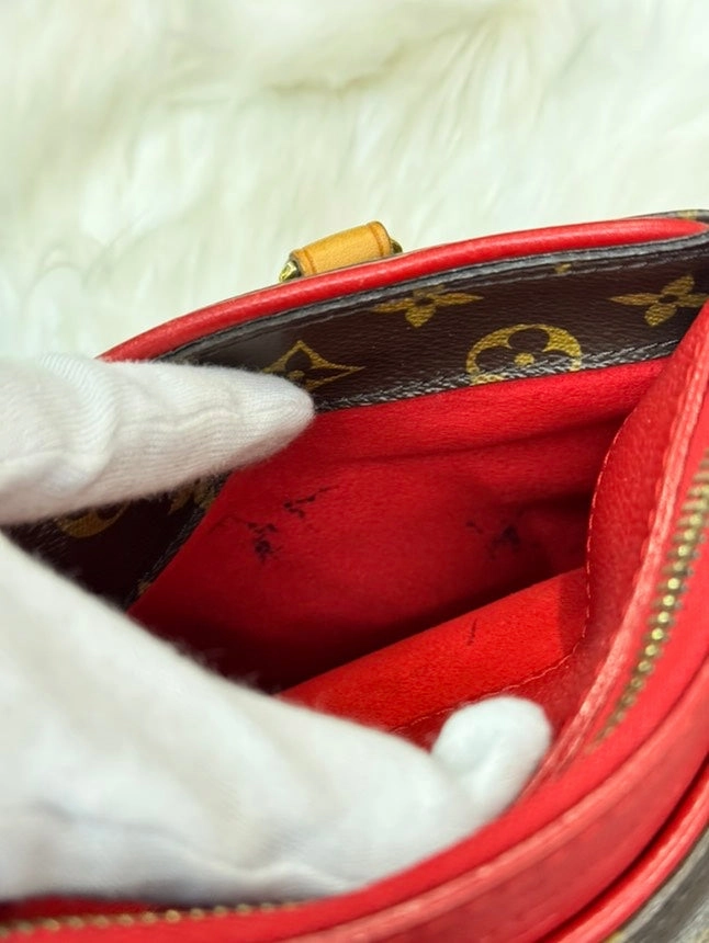 Louis Vuitton Monogram BB Pallas Brown Canvas Shoulder Bag