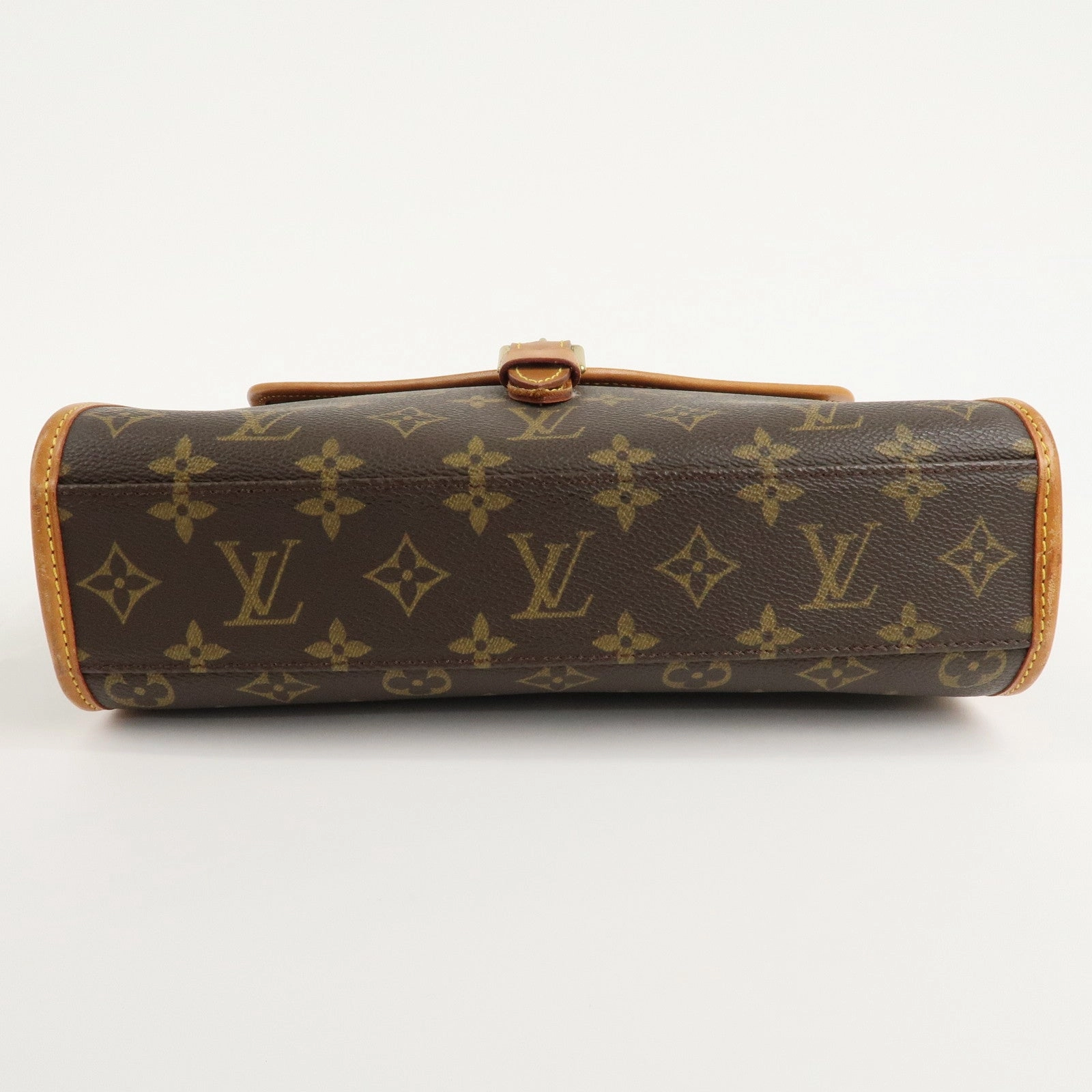 Louis Vuitton Monogram Bel Air Shoulder Bag Brown M51122