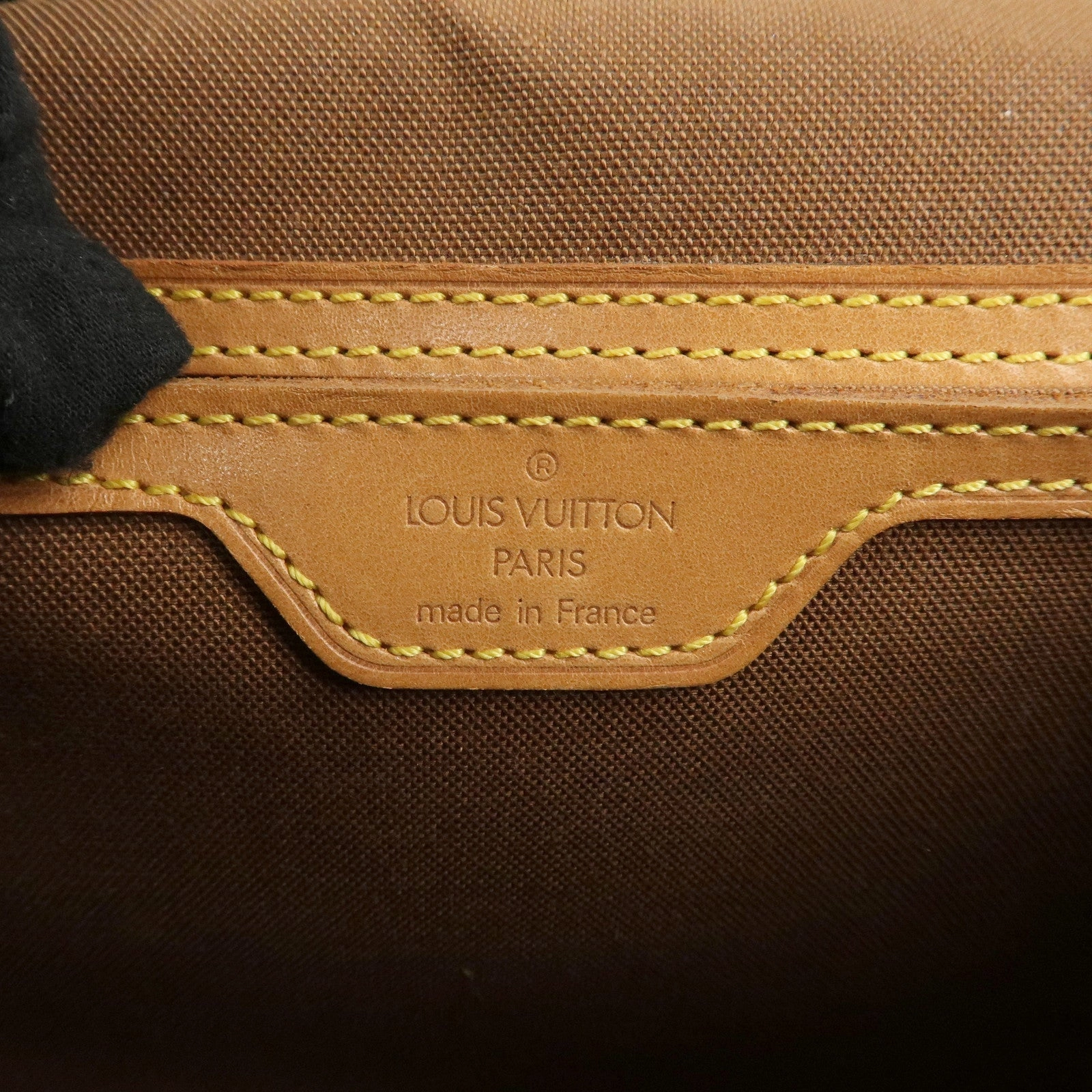 Louis Vuitton Monogram Bel Air Shoulder Bag Brown M51122