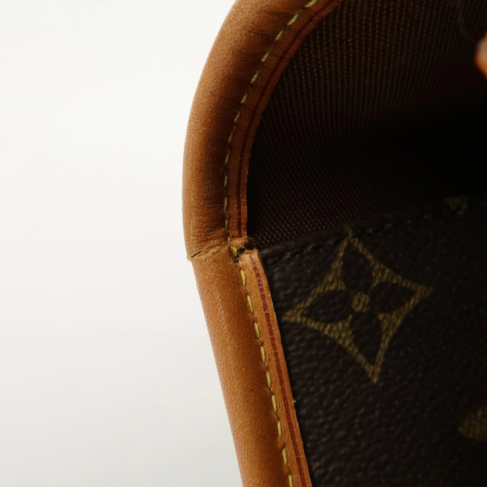 Louis Vuitton Monogram Bel Air Shoulder Bag Brown M51122