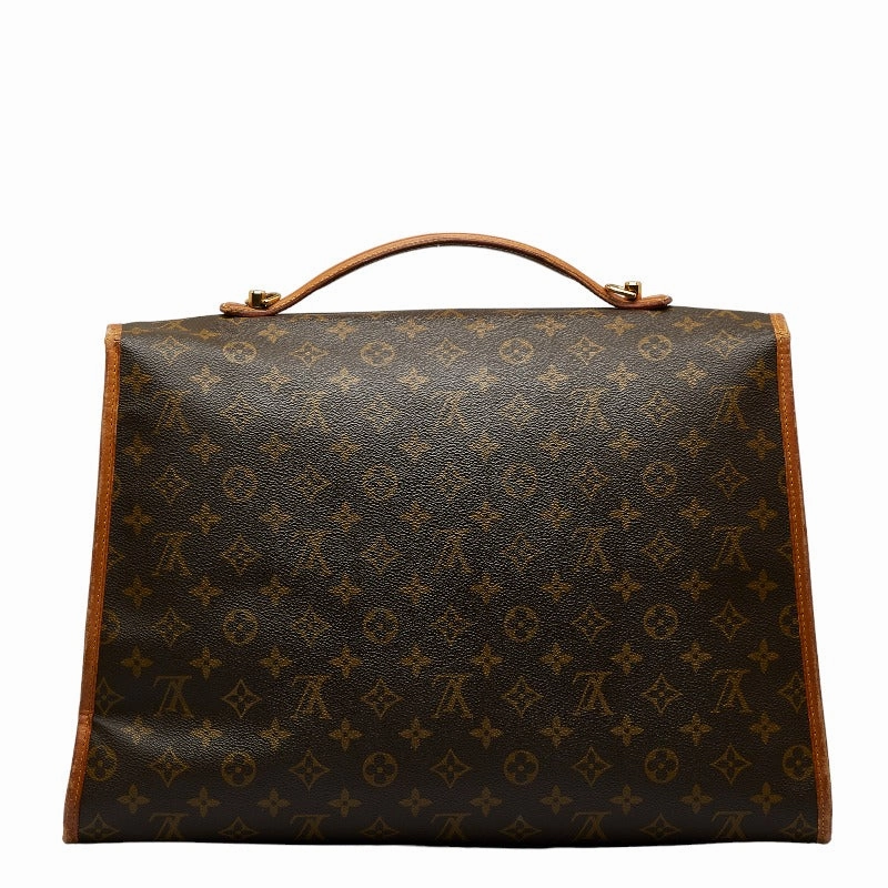 Louis Vuitton Monogram Beverly Handbag Shoulder Bag M51121 Brown