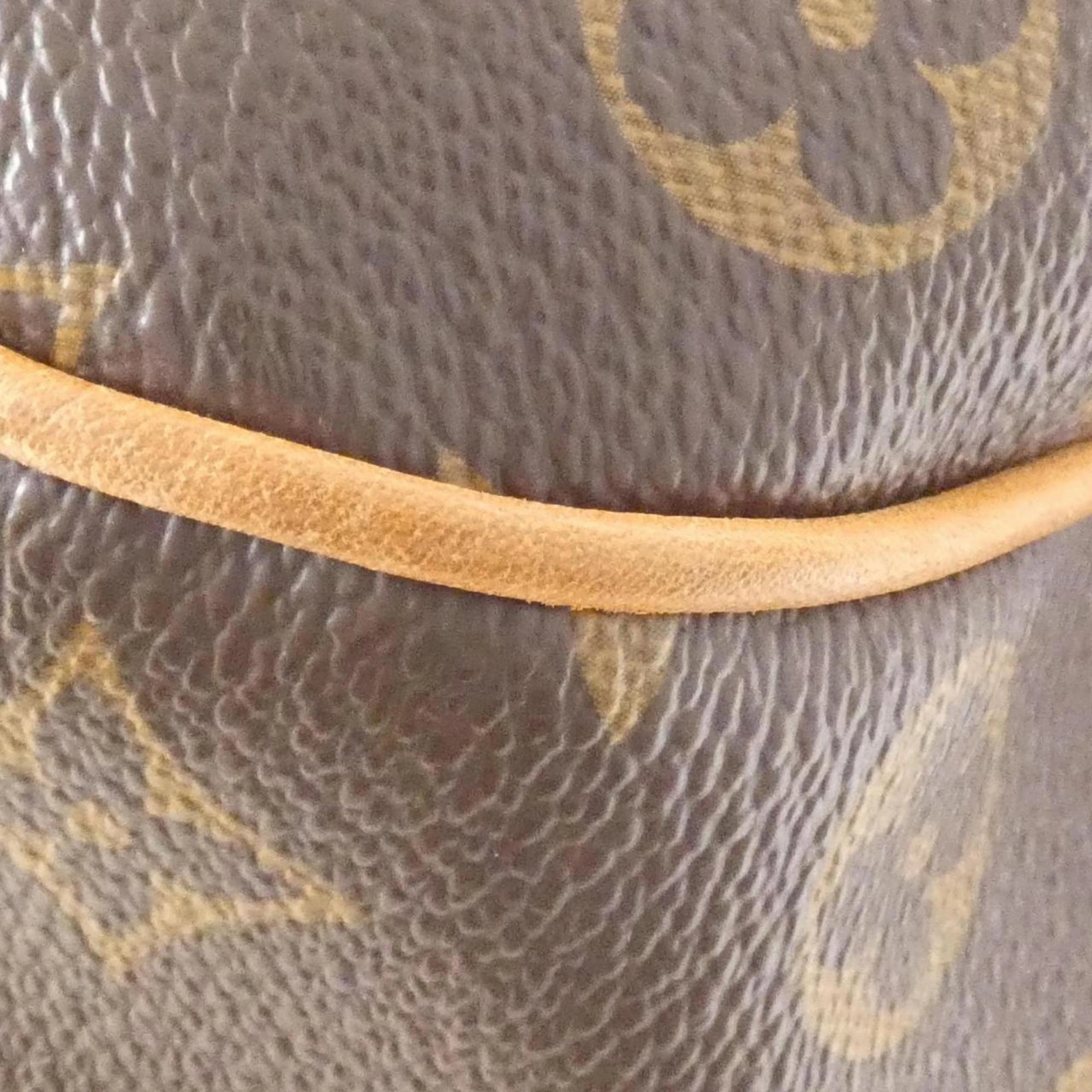 Louis Vuitton Monogram Coated Canvas Shoulder Bag (Pre-Owned)