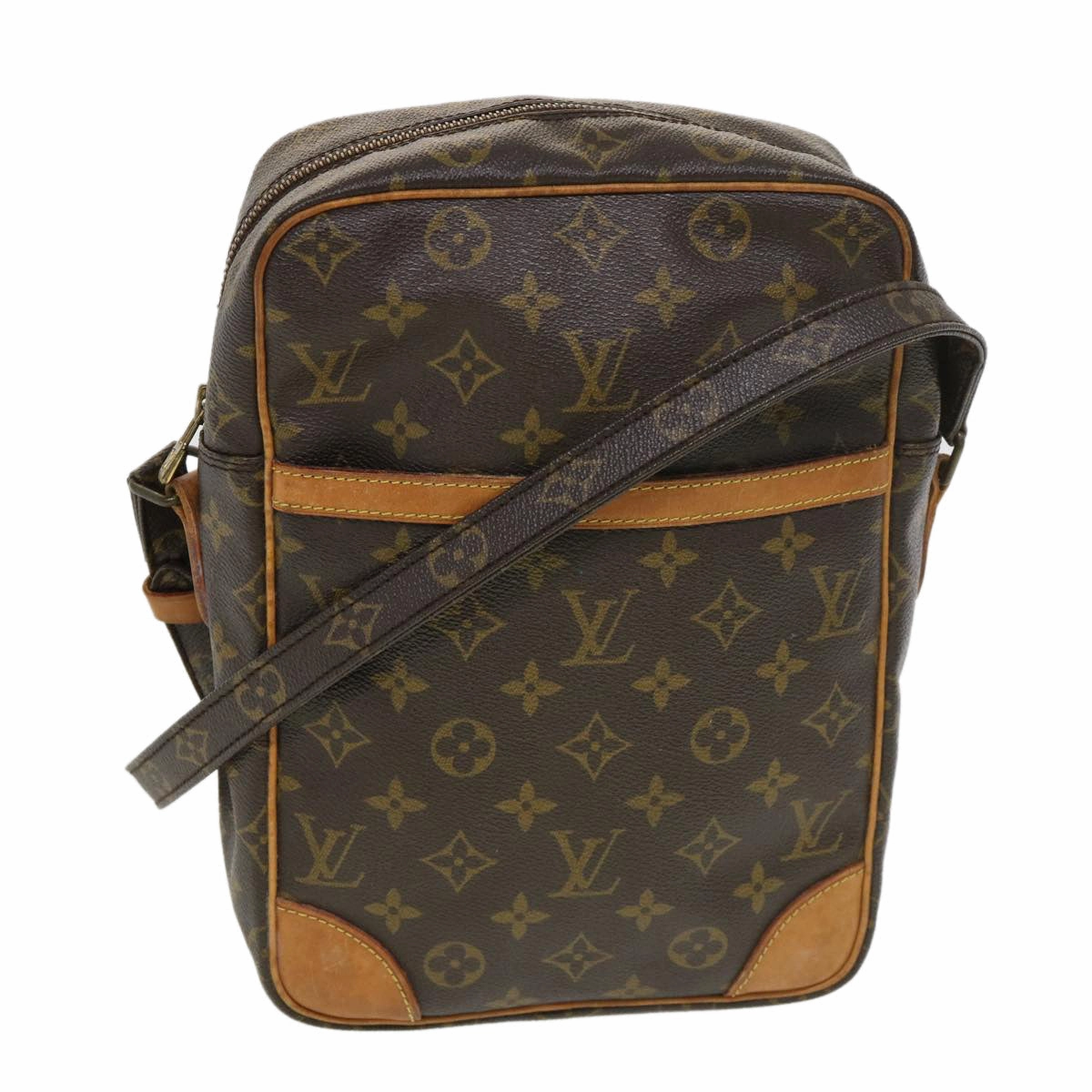 LOUIS VUITTON Monogram Danube MM Shoulder Bag M45264 LV rd4536