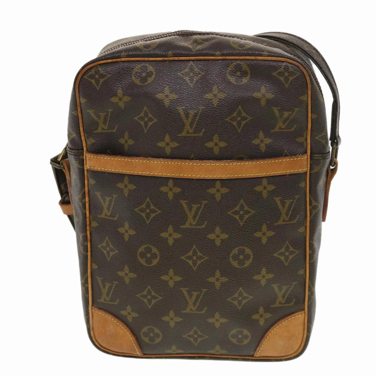 LOUIS VUITTON Monogram Danube MM Shoulder Bag M45264 LV rd4536