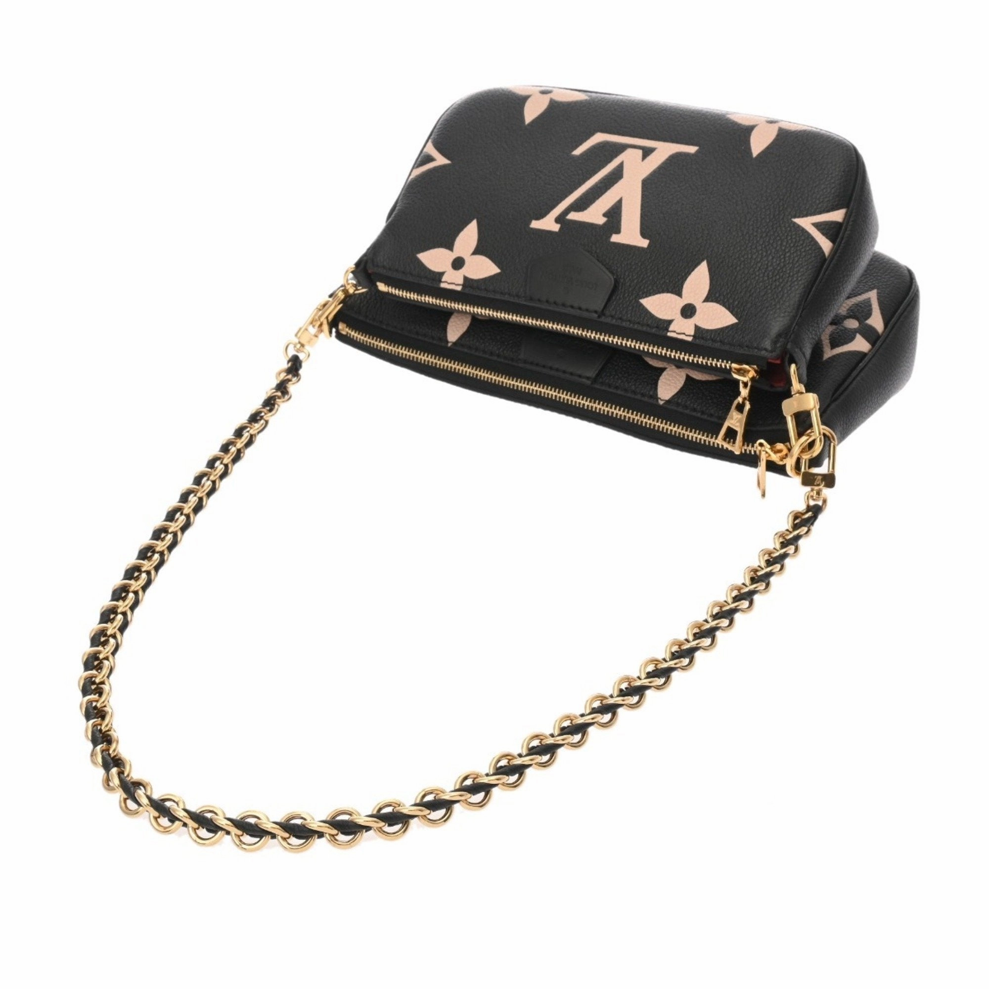 Louis Vuitton  Monogram Empreinte Pochette Shoulder Bag (Pre-Owned)
