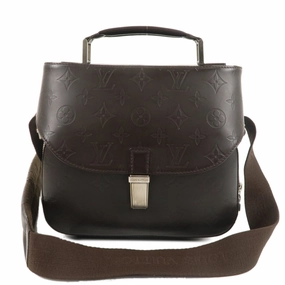 Louis Vuitton Monogram Glac Charlie Shoulder Bag Brown M46510
