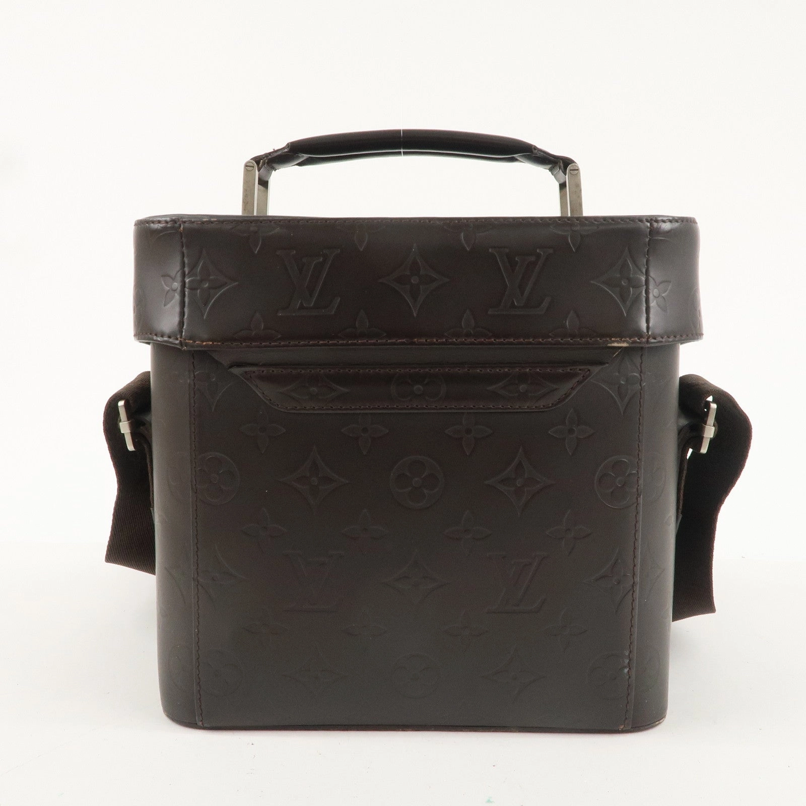 Louis Vuitton Monogram Glac Charlie Shoulder Bag Brown M46510