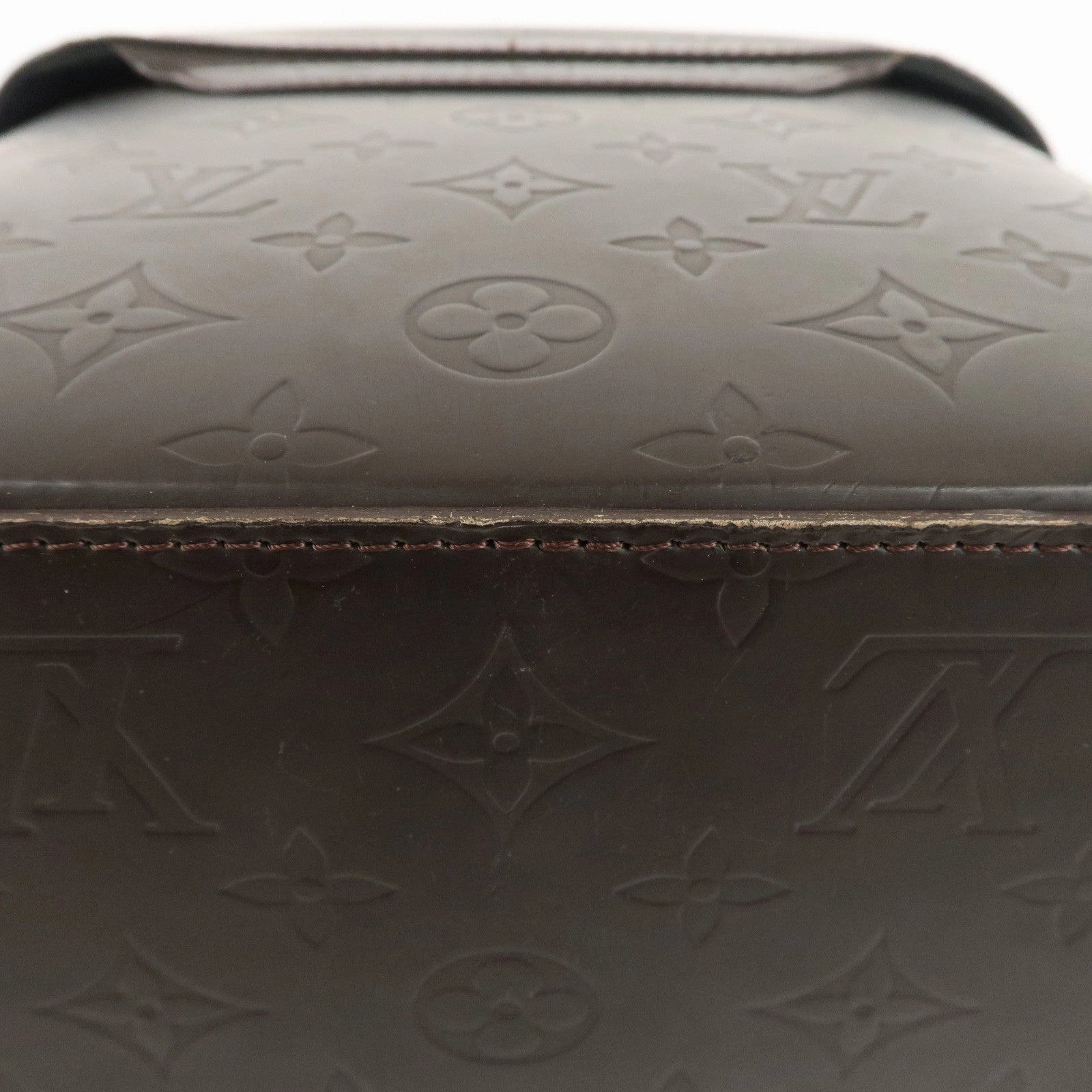 Louis Vuitton Monogram Glac Charlie Shoulder Bag Brown M46510