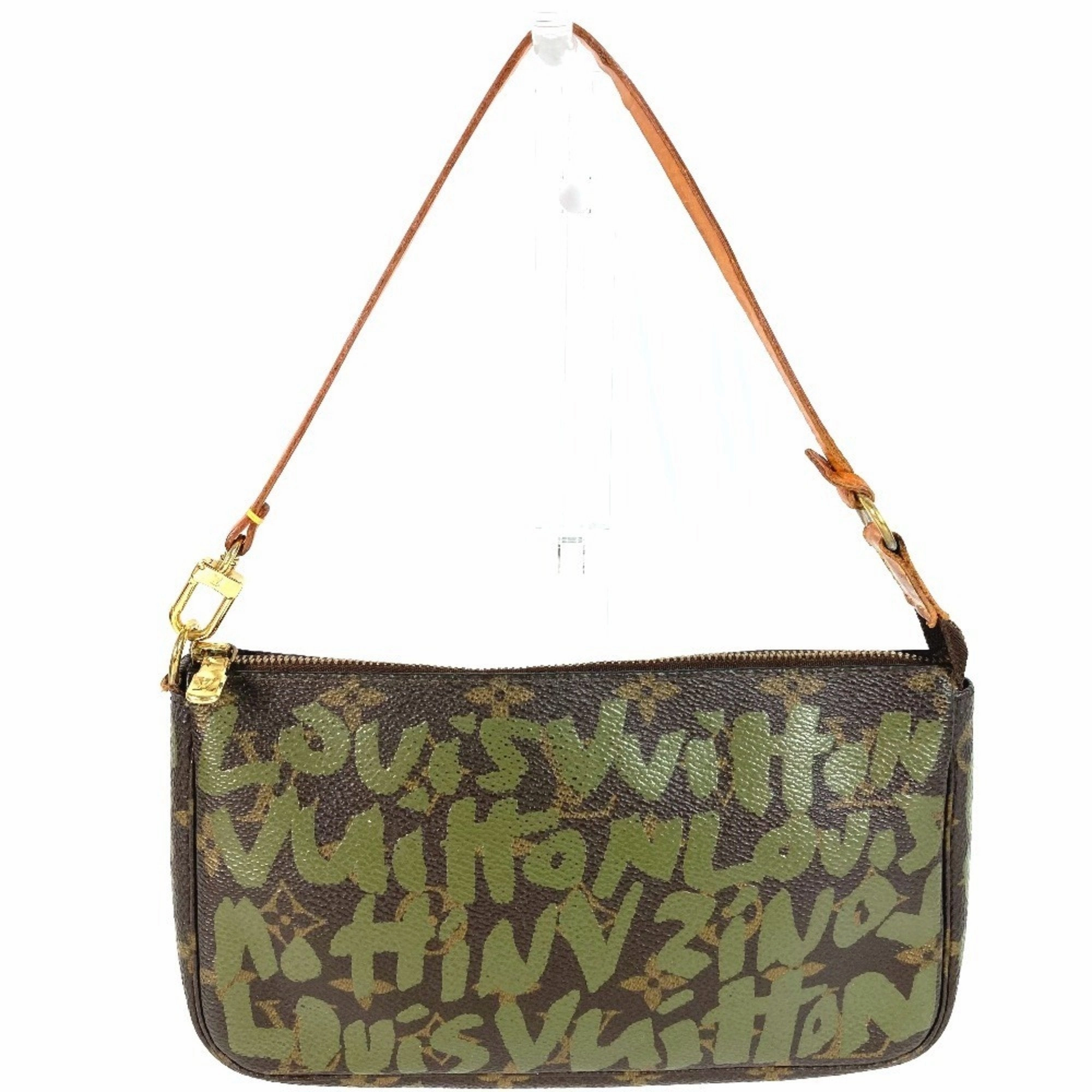Louis Vuitton Monogram Graffiti Handbag Pochette Shoulder Bag (Pre-Owned)