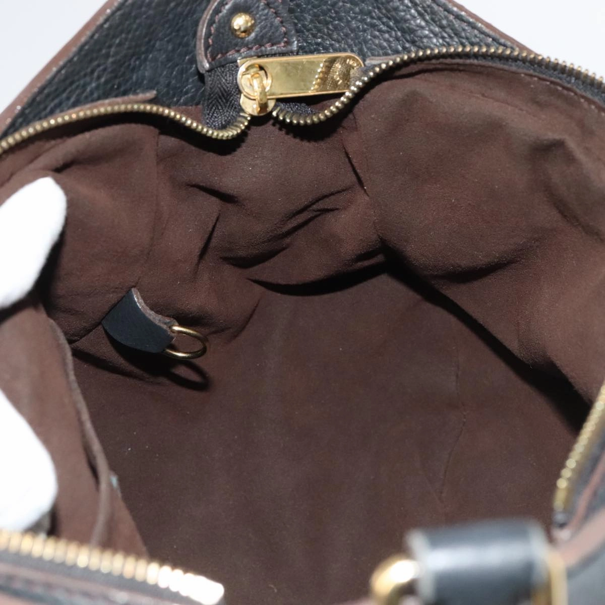 LOUIS VUITTON Monogram Mahina XS Shoulder Bag Black M95660 LV 104802