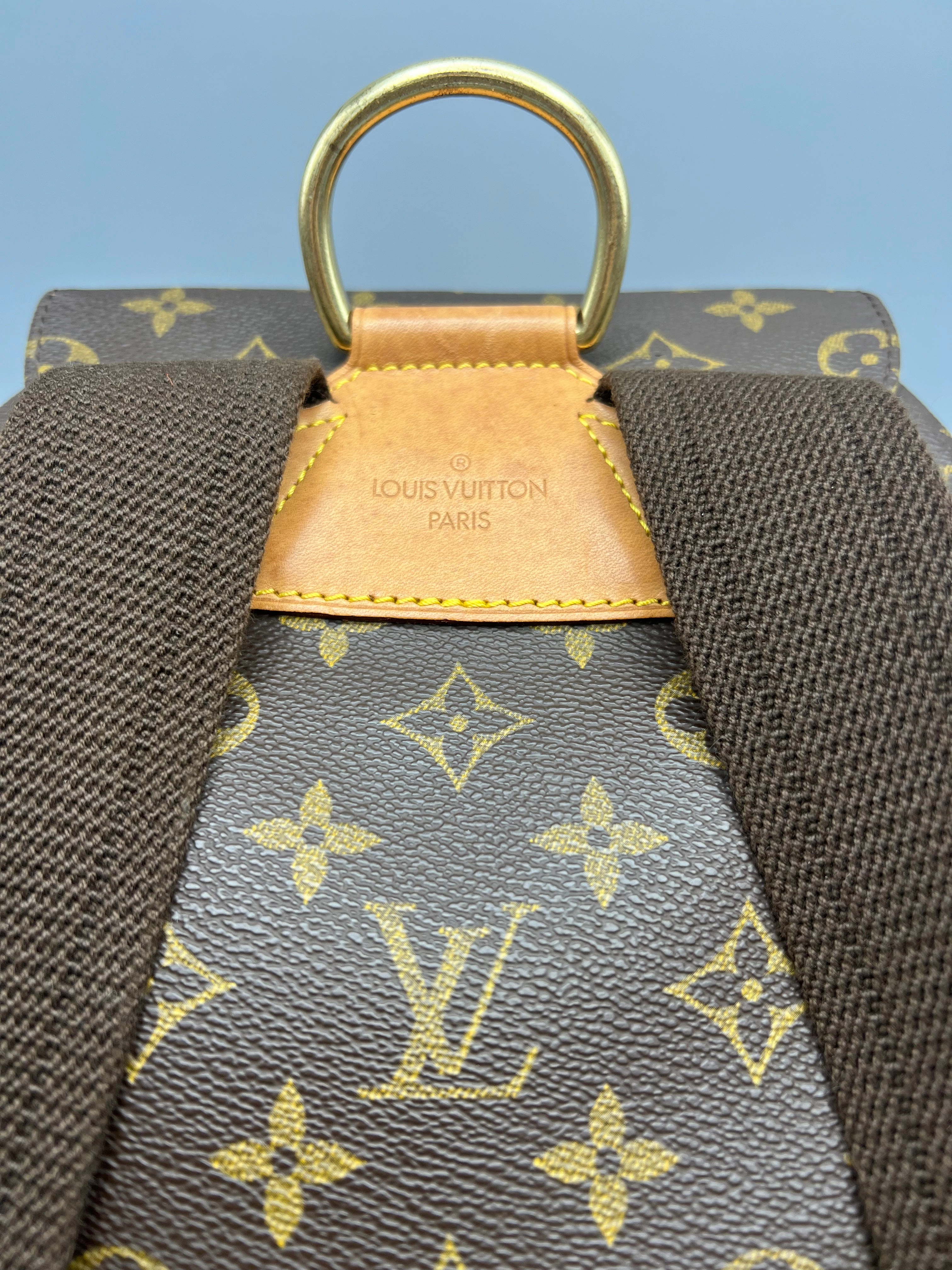 Louis Vuitton Monogram Montsouris Backpack GM - April 2003