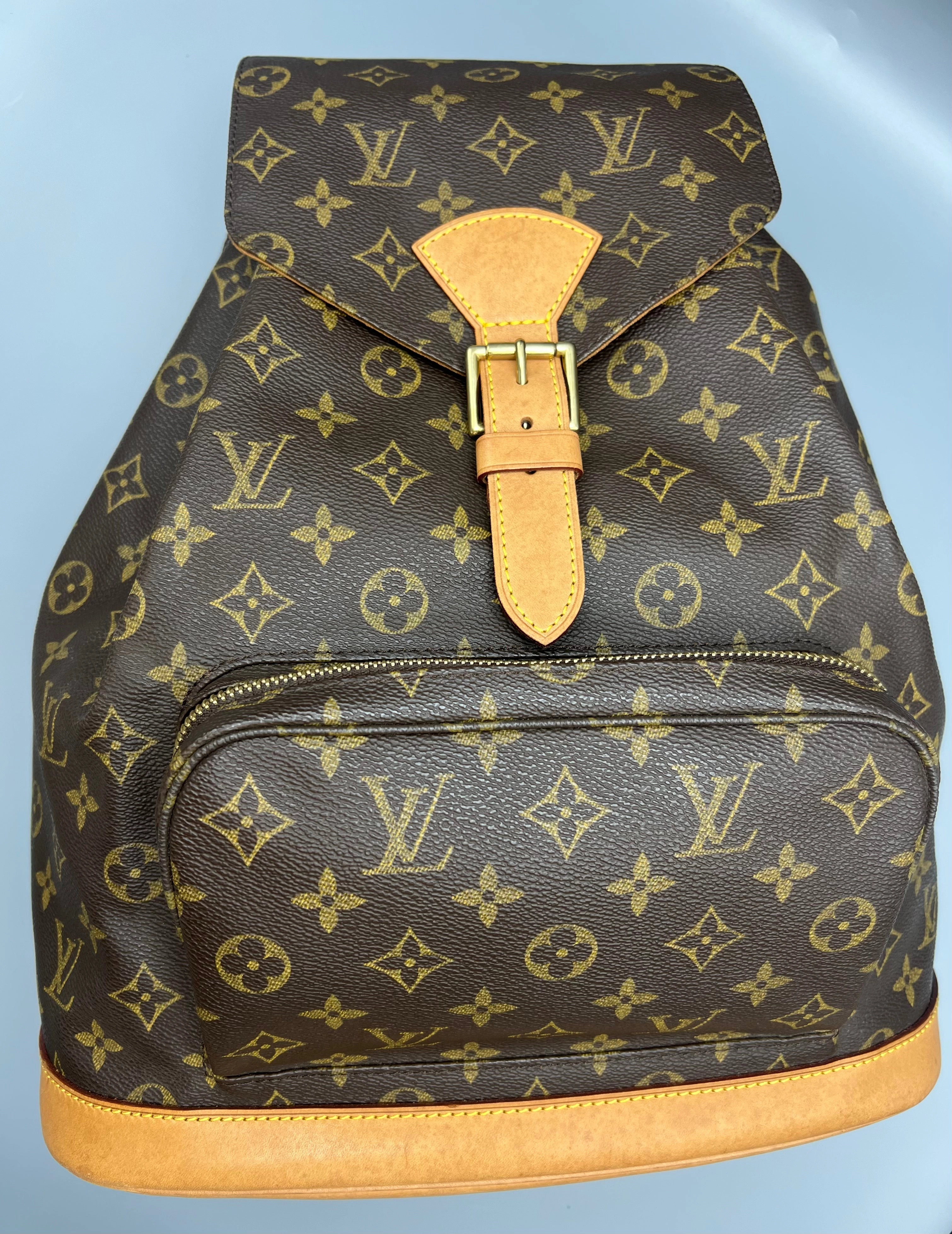 Louis Vuitton Monogram Montsouris Backpack GM - April 2003
